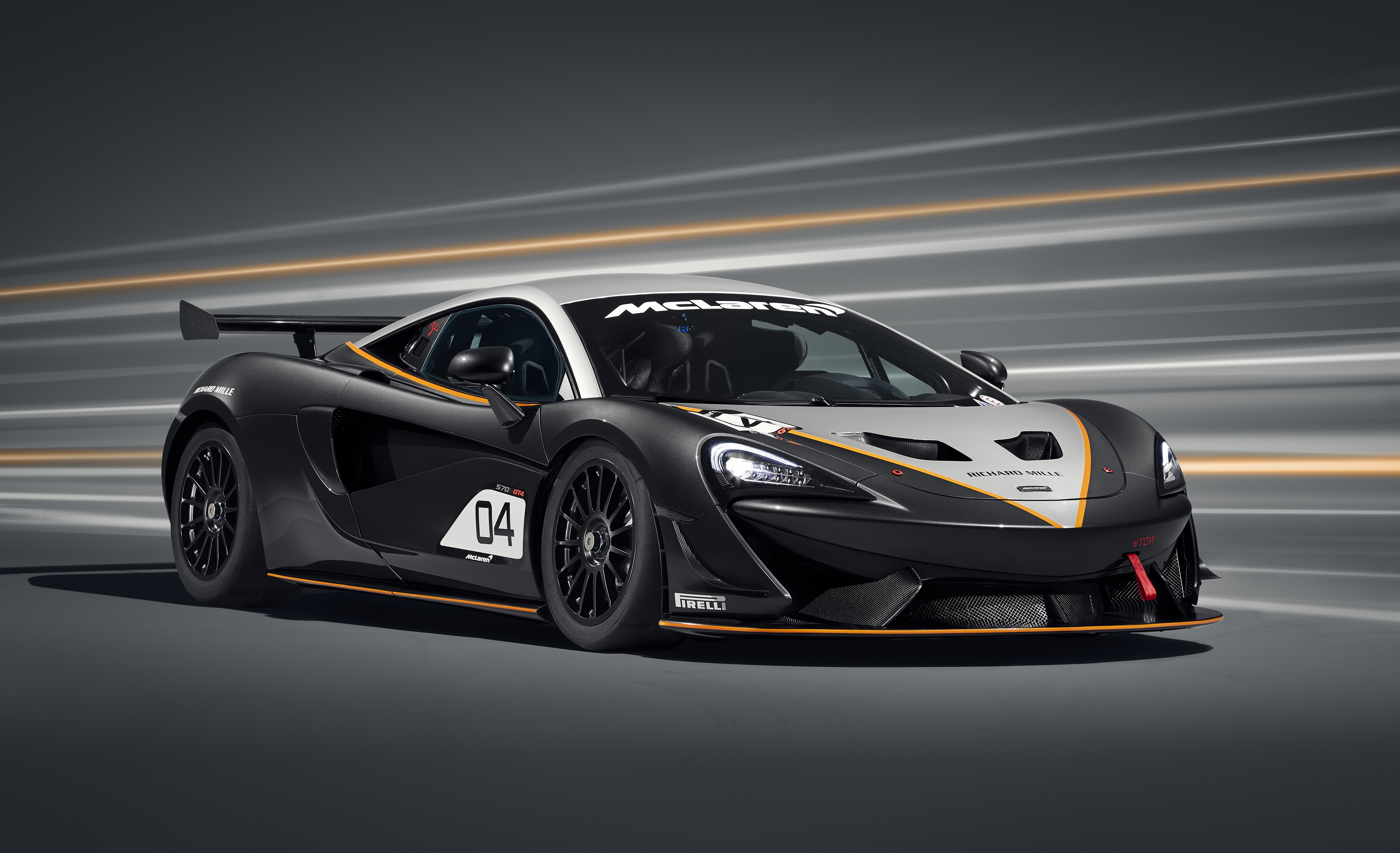 Wallpapers supercars black wallpaper mclaren 570s gt4 on the desktop