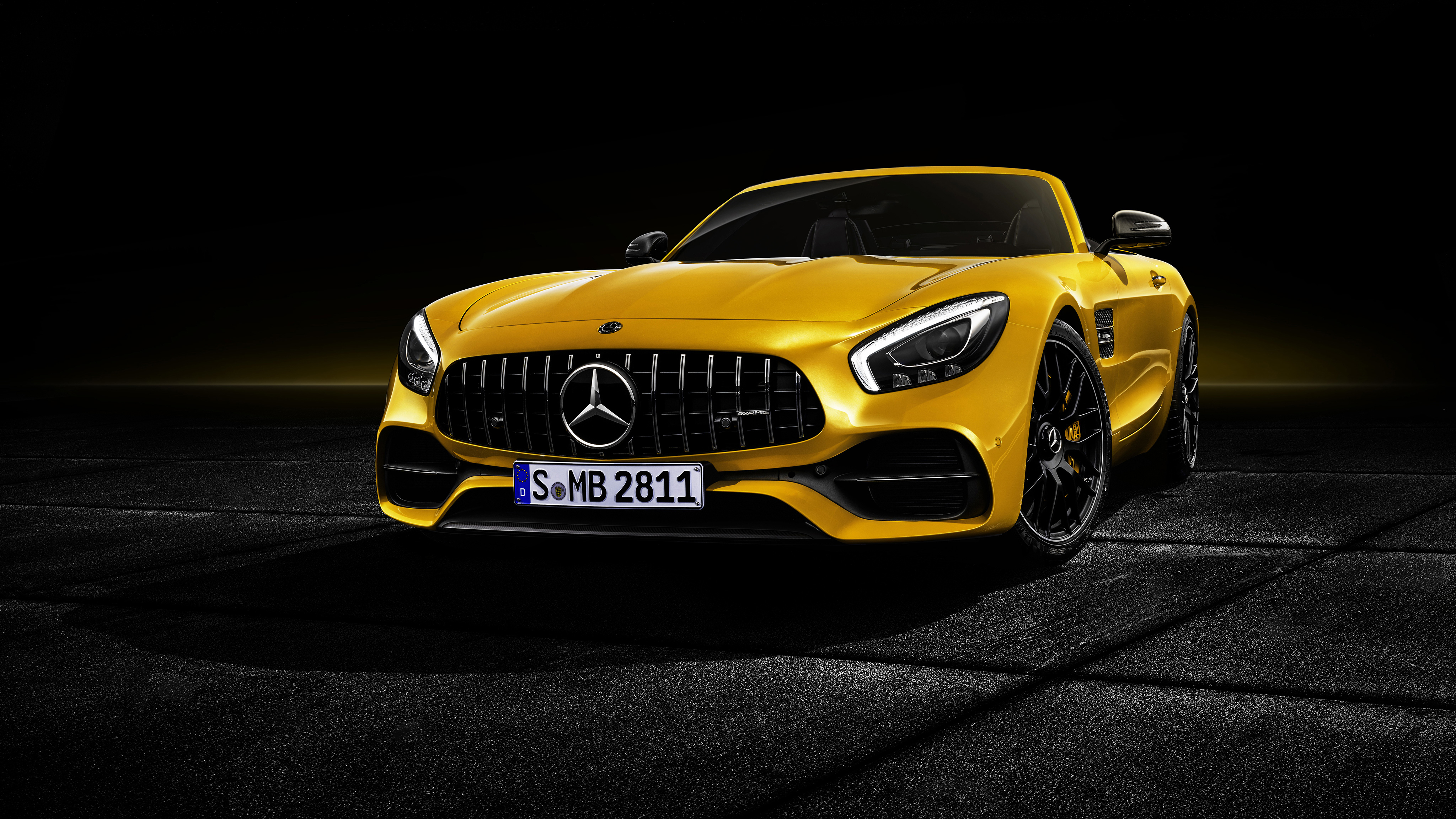 Обои Mercedes AMG GT автомобили 2018 года автомобили на рабочий стол