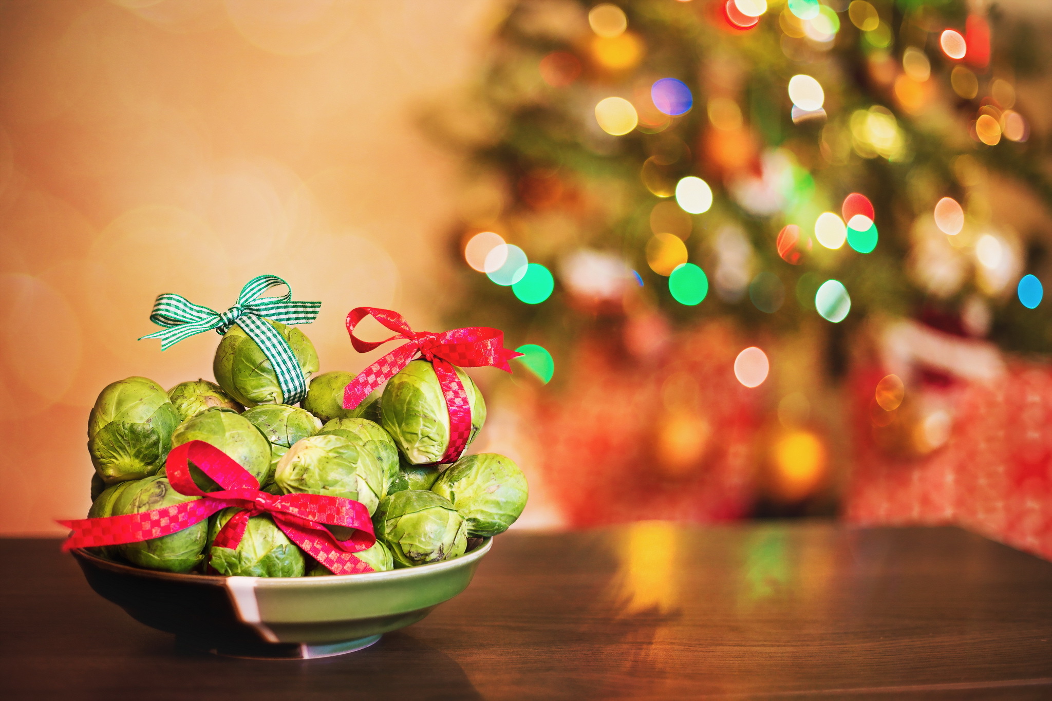 Christmas Brussels Sprouts