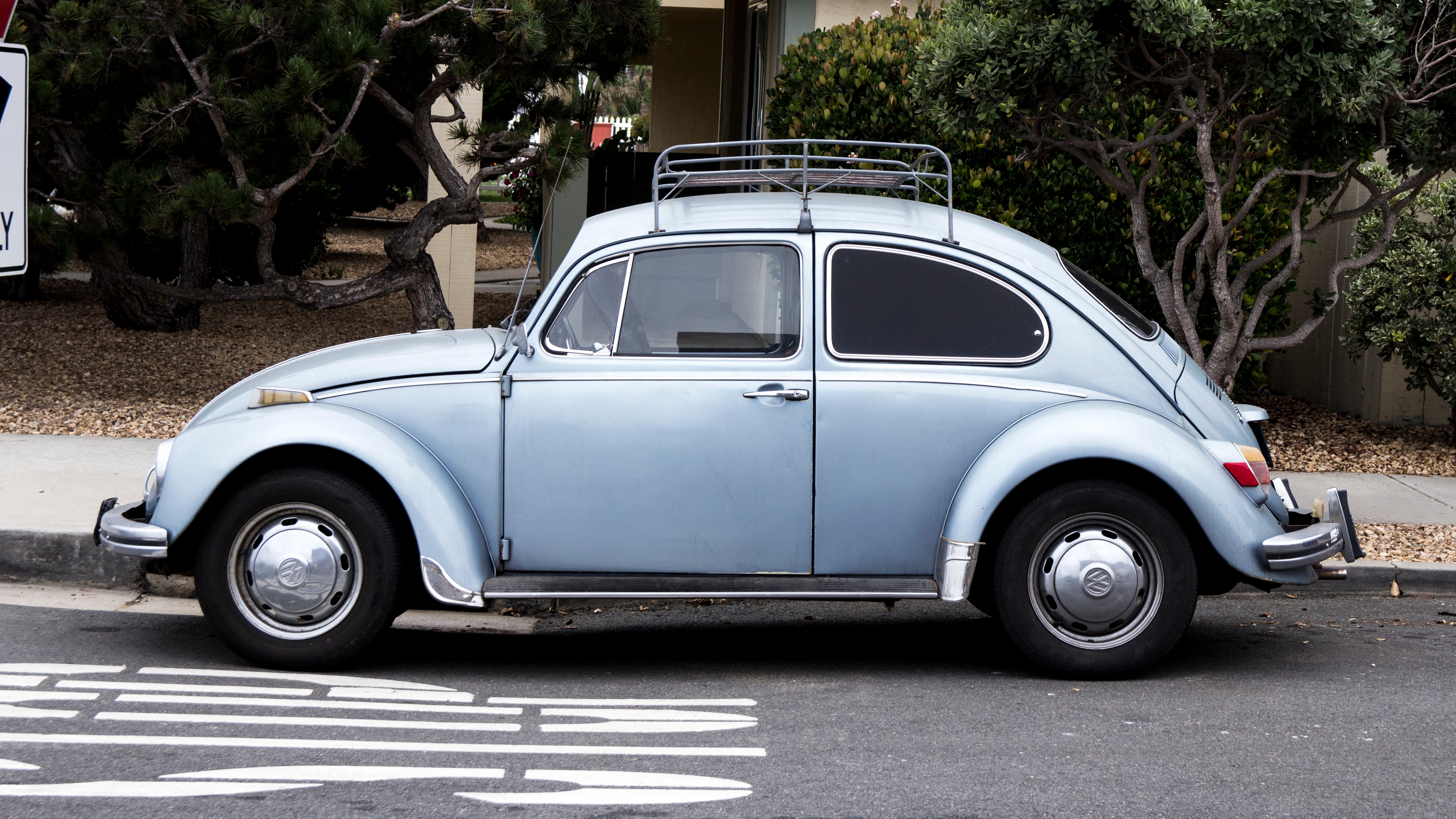 Бесплатное фото Старинный автомобиль Volkswagen Жук