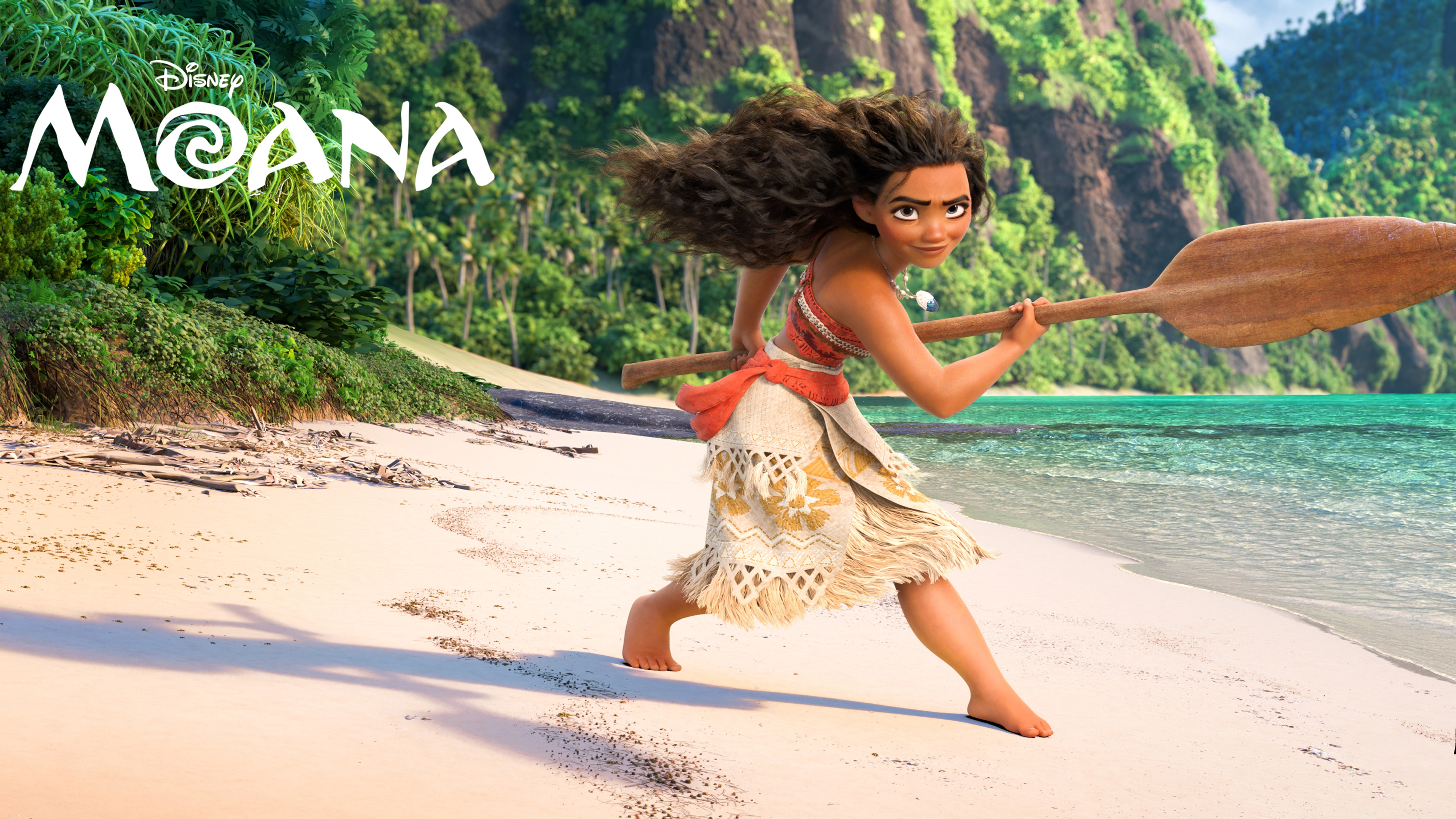 Free photo Disney cartoon Moana