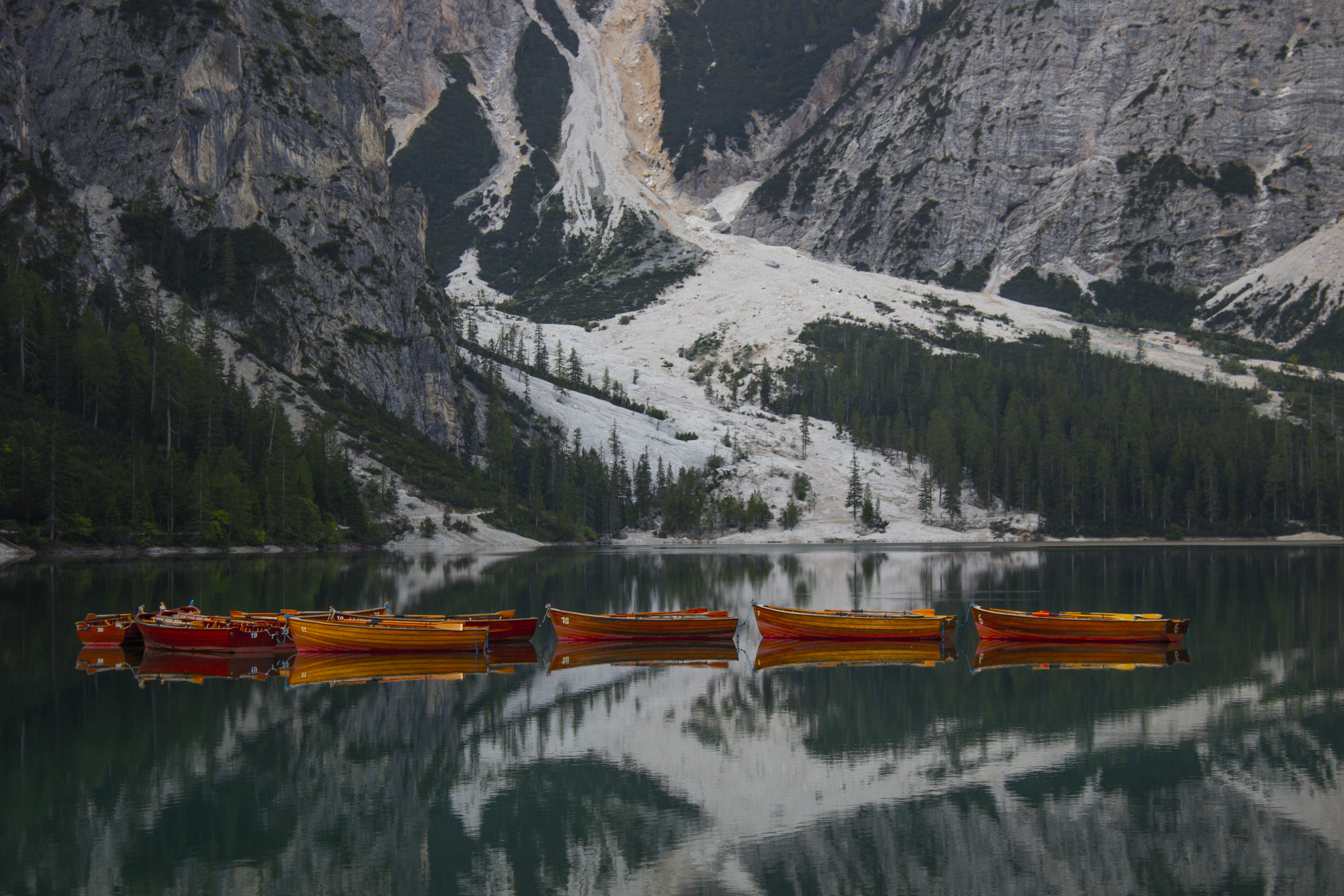 Wallpapers Trentino-Alto Adige boat dolomites on the desktop