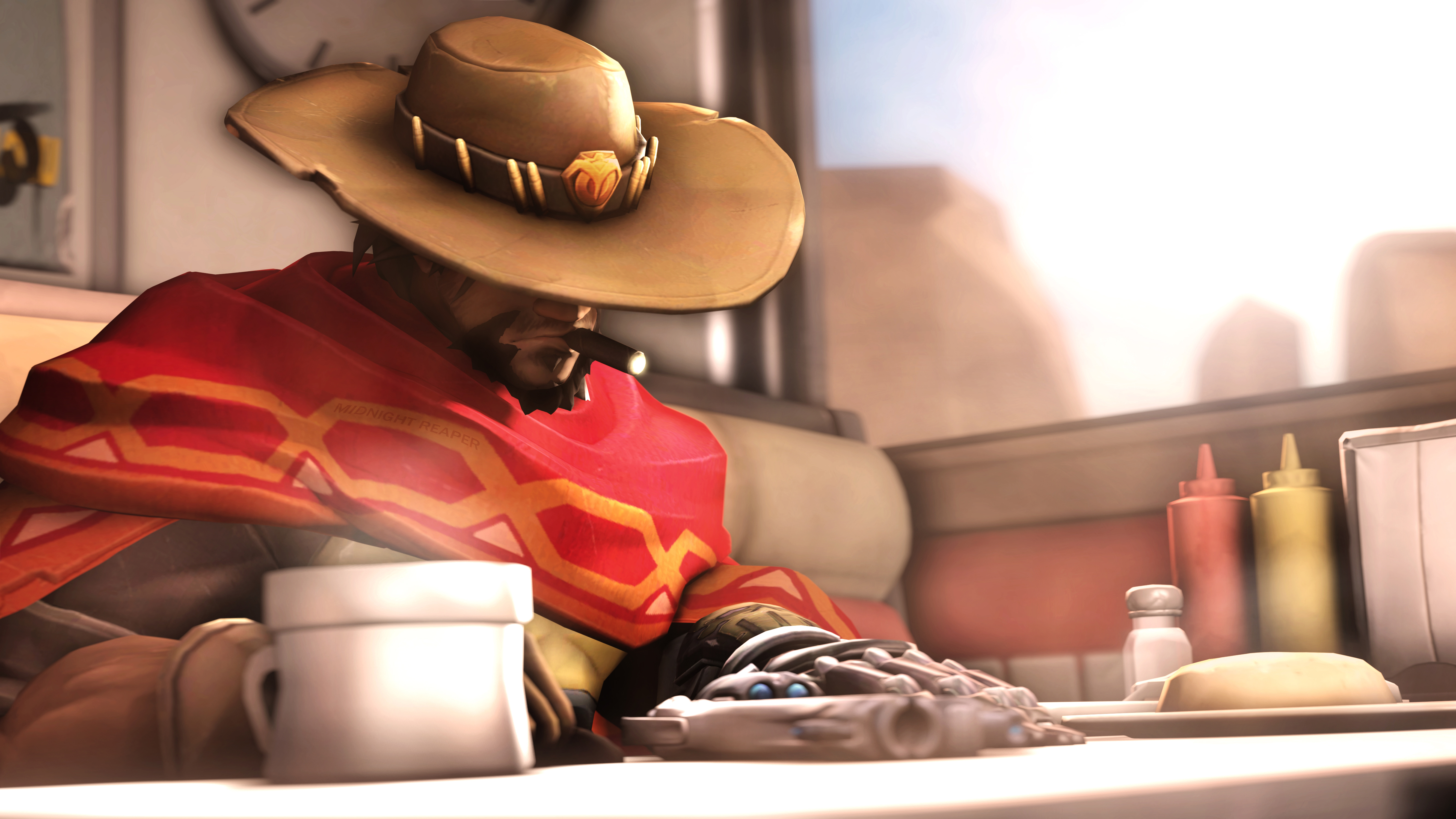 Обои mccree overwatch обзор игры на рабочий стол