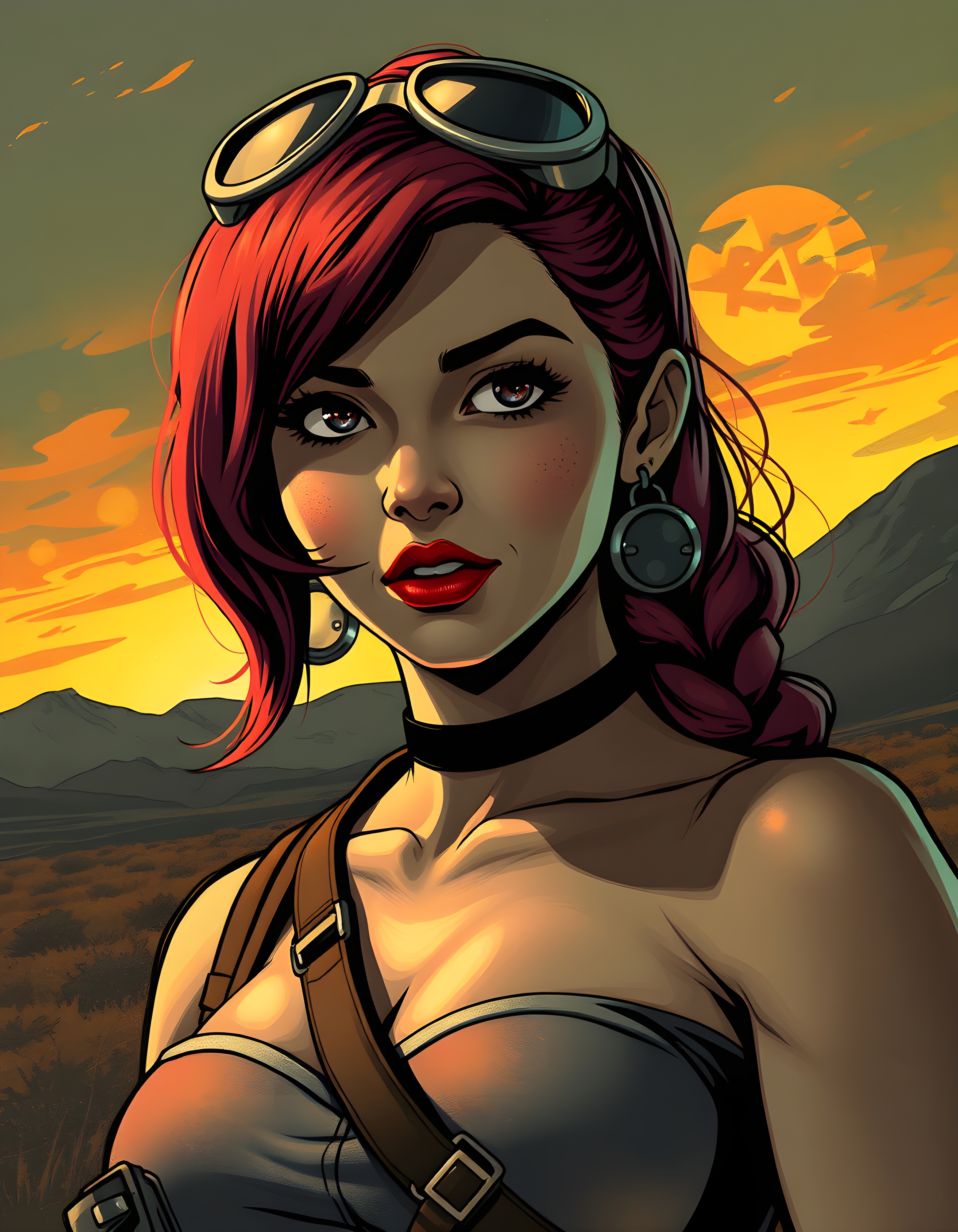 免费照片沙漠中的女孩