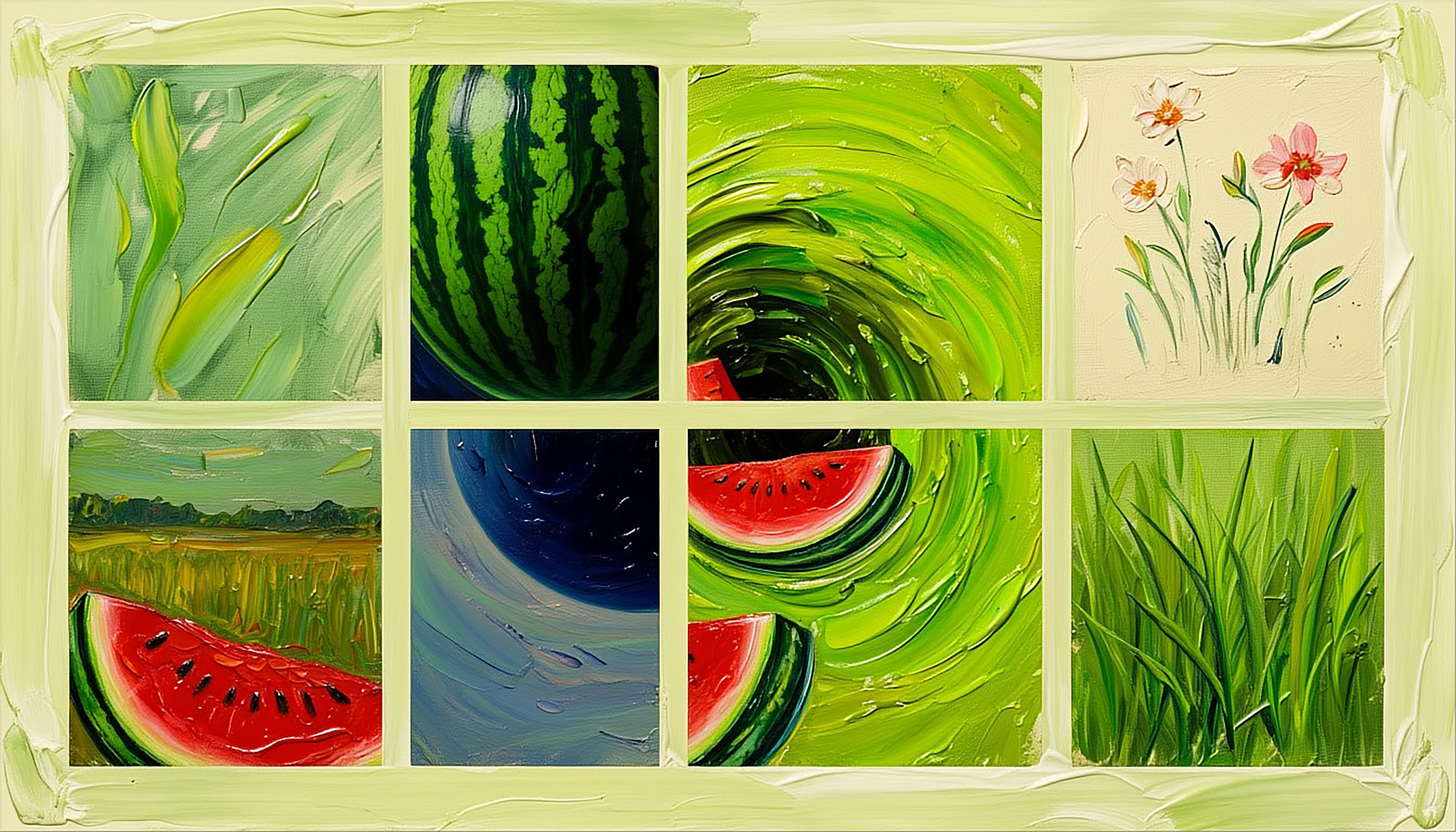 Free photo Watermelon mood