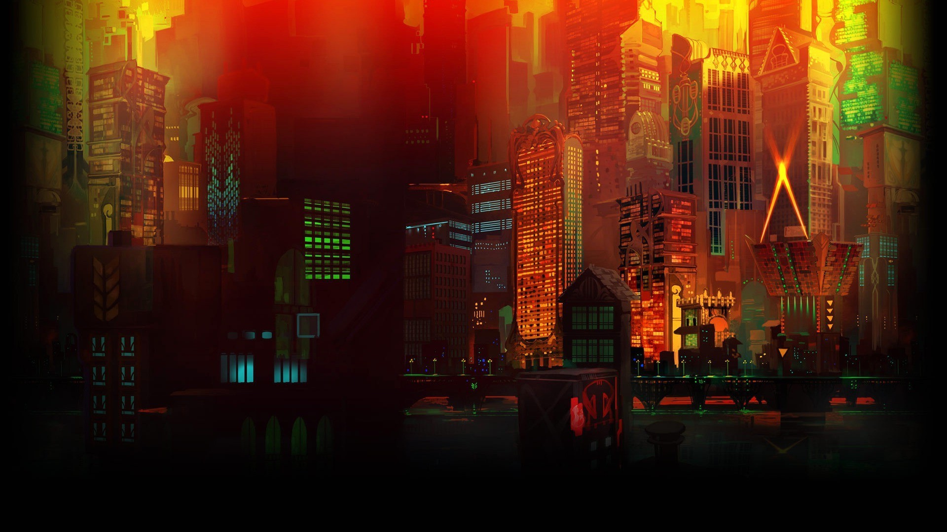 Обои 3D здание CGI на рабочий стол