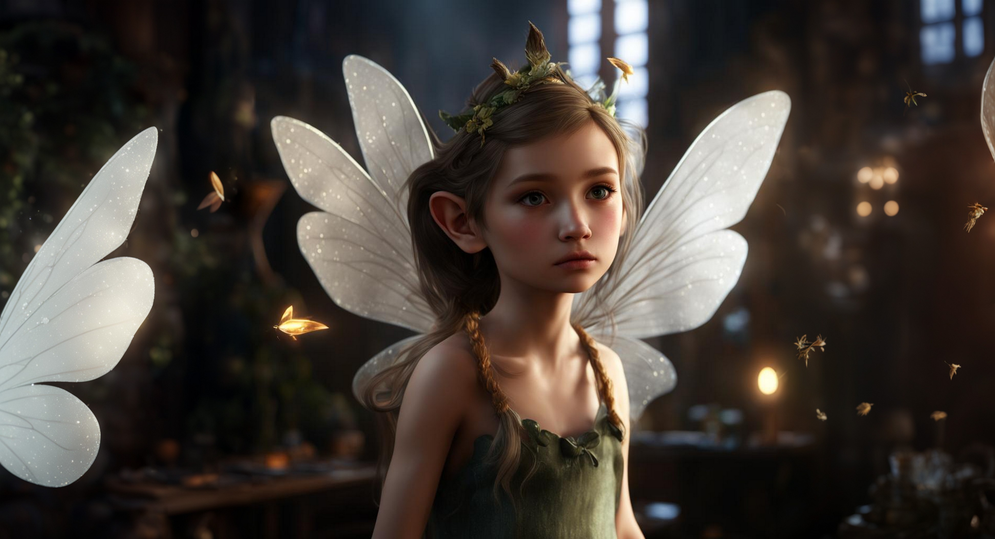 Free photo Little fairy