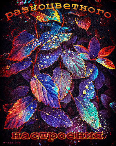 Postcard on the theme a leaf autumn mood download for free