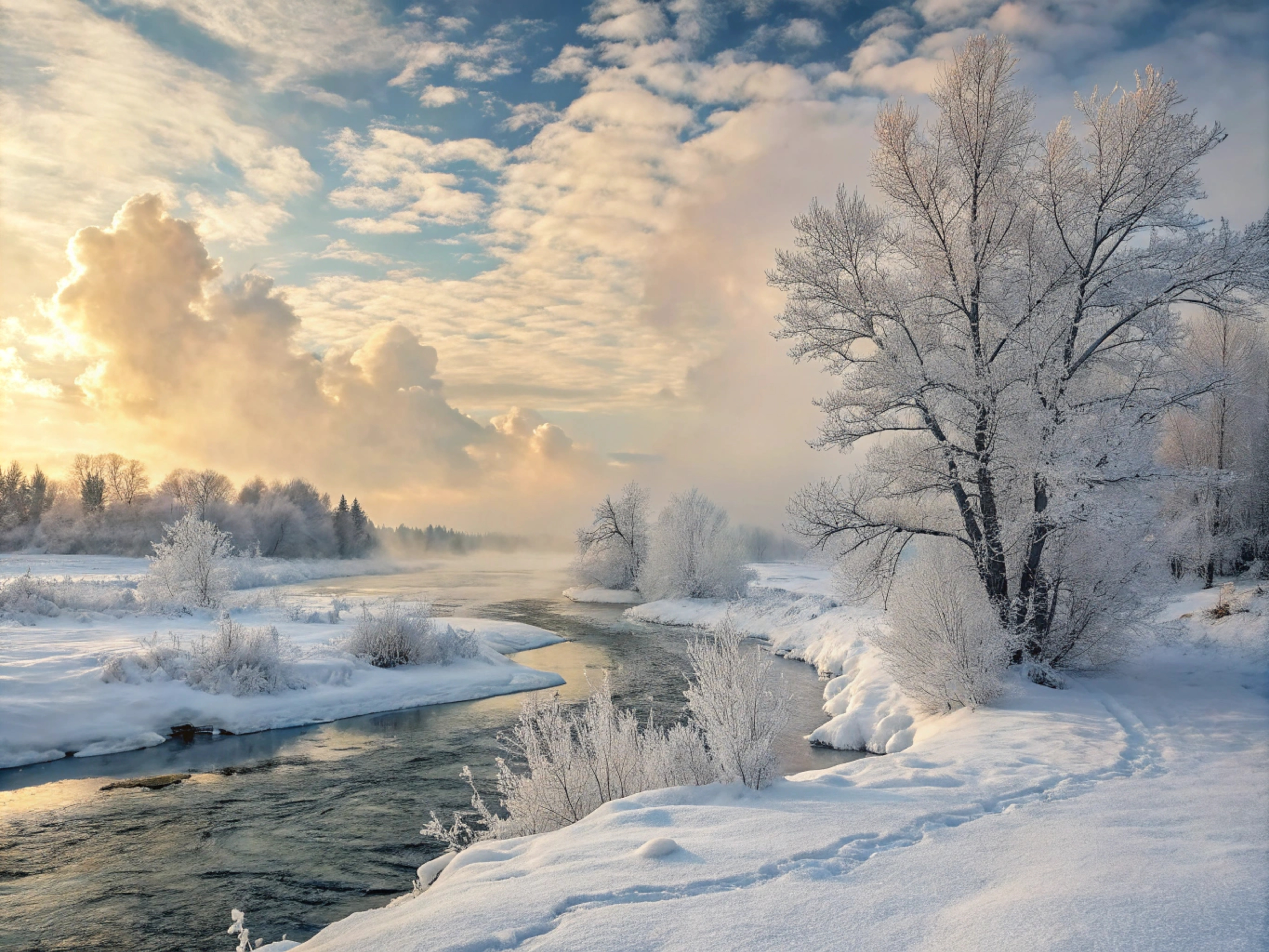 Morning in the woods