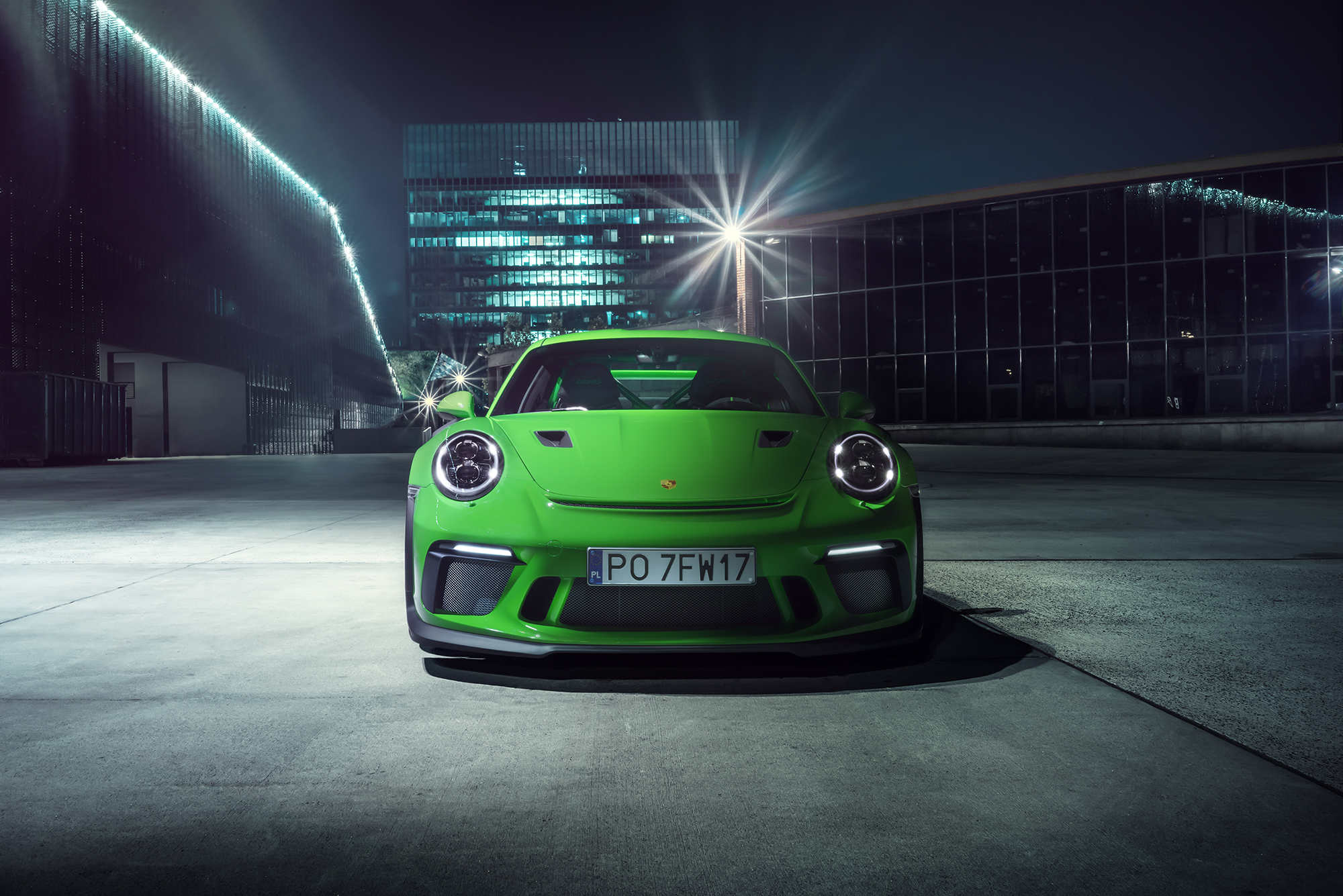 Обои Porsche 911 GT3 R Behance автомобили 2018 года на рабочий стол