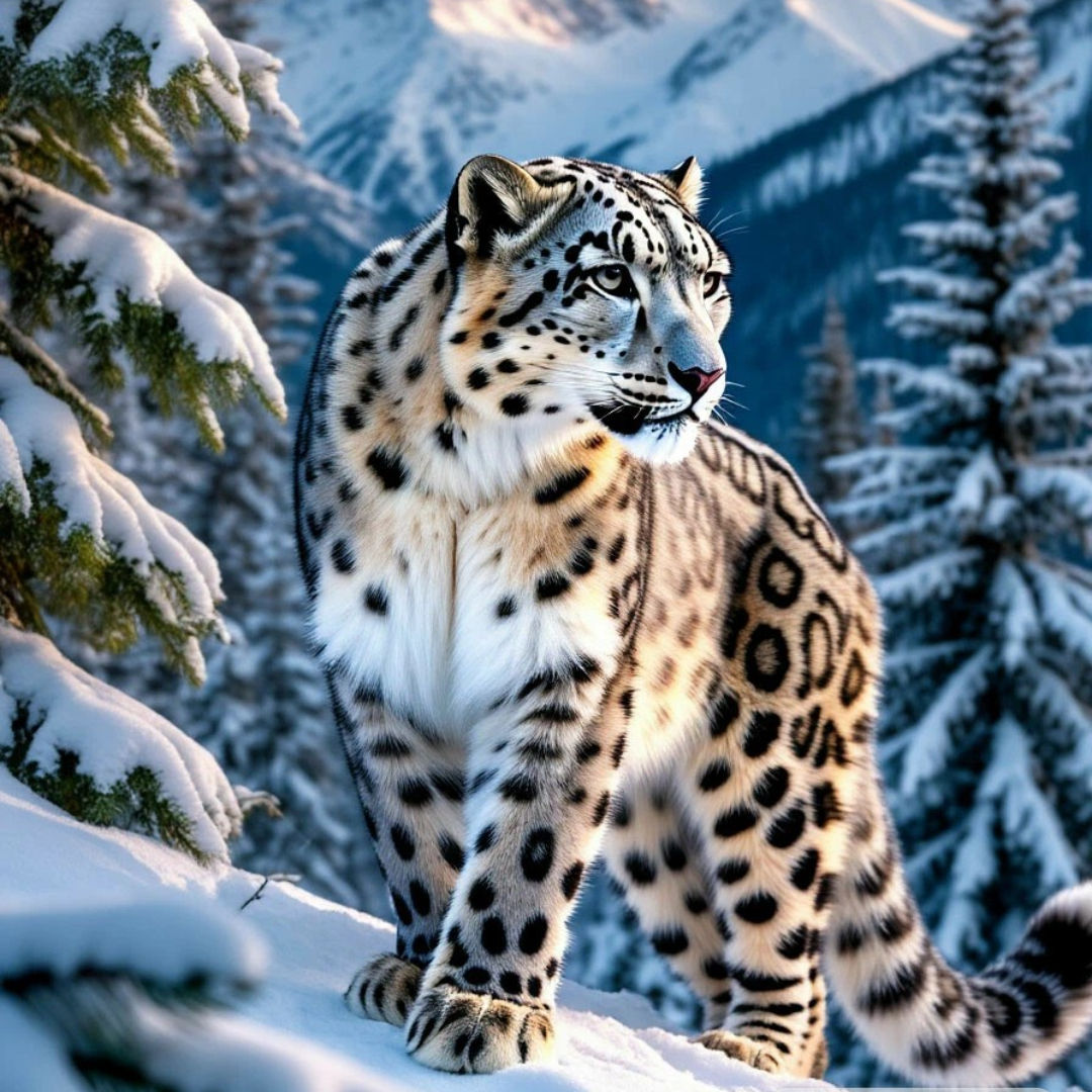 Бесплатное фото Горный хищник