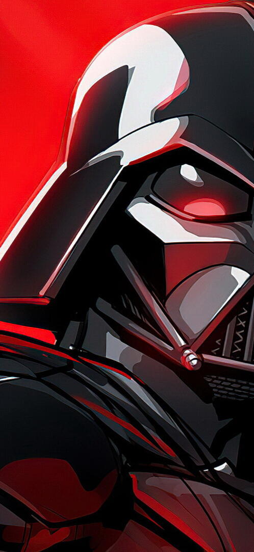 Бесплатное фото Рисунок Дарт Вейдер