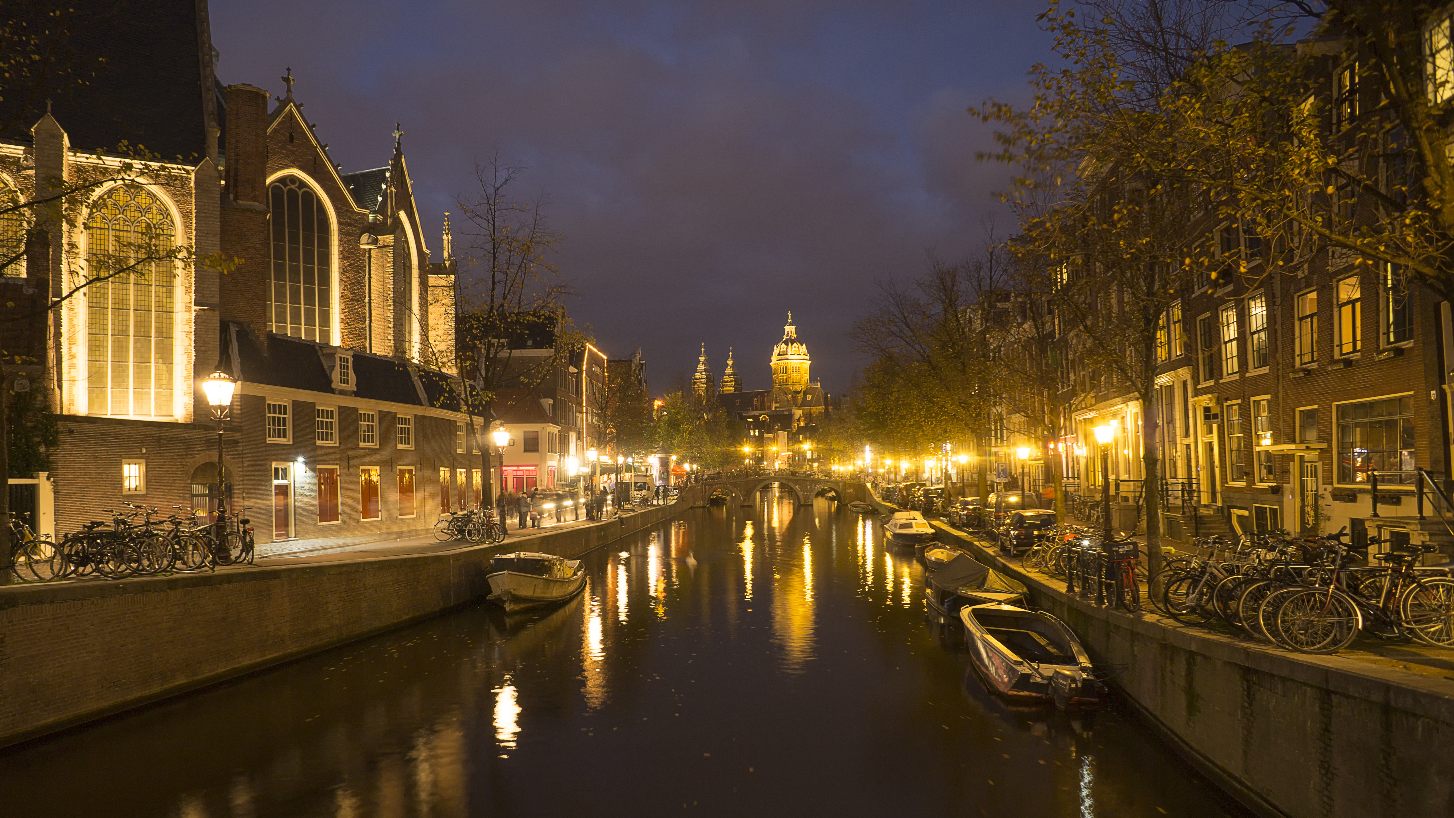 Free photo The river in Amsterdam