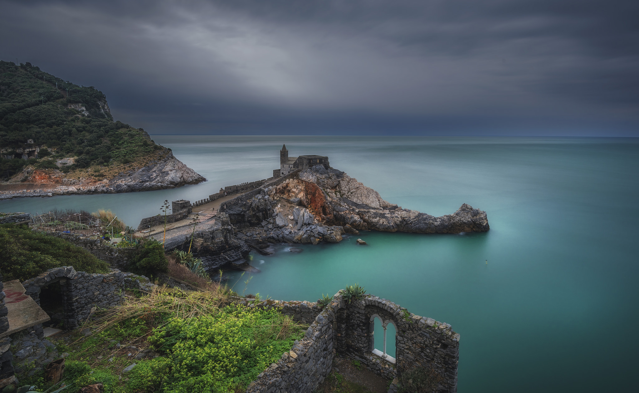 Wallpapers Chiesa di San Pietro Portovenere Liguria on the desktop