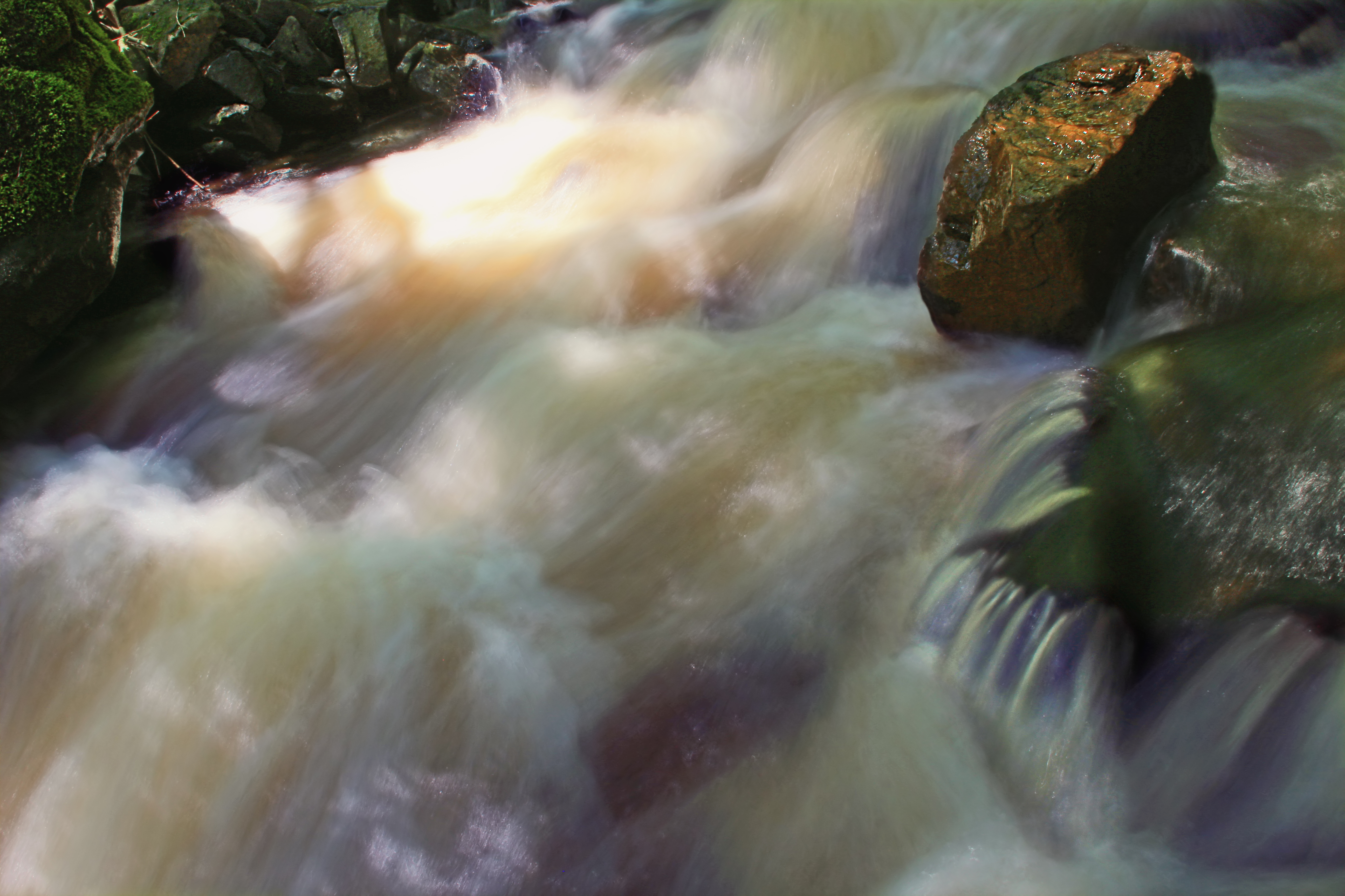 Обои вода водопад ручей на рабочий стол