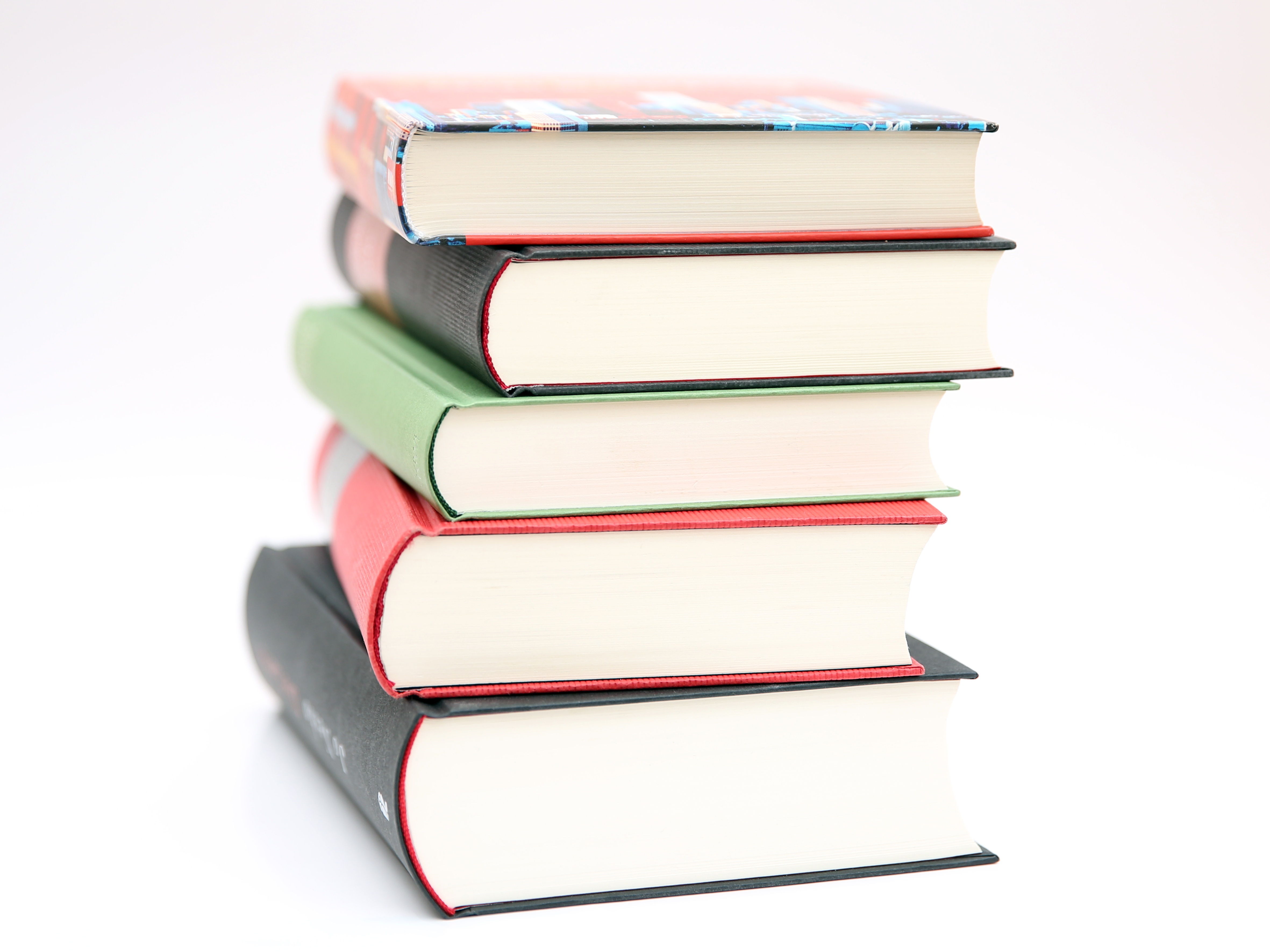 Free photo A stack of books