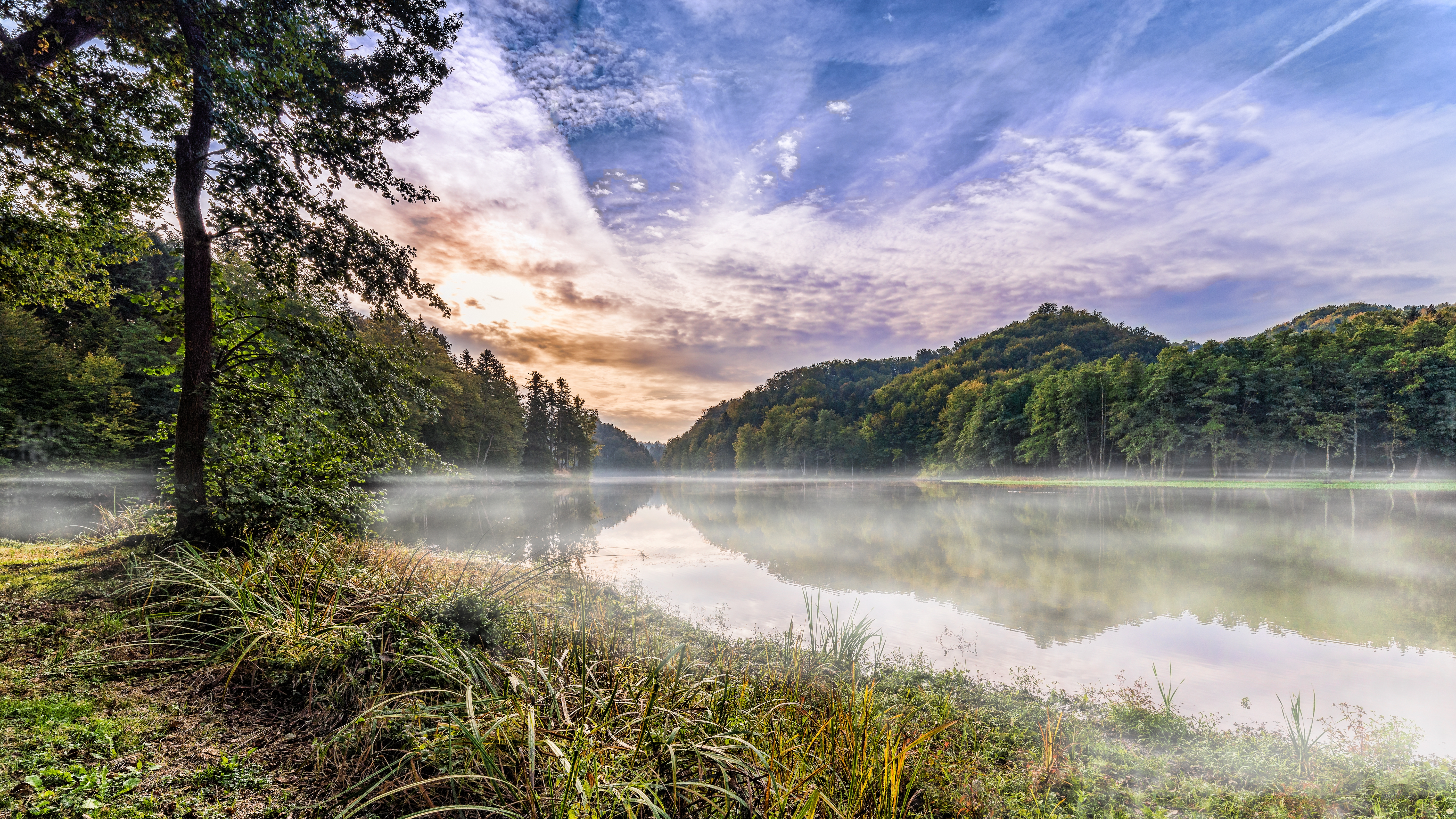 Wallpapers nature Sunrise sky on the desktop