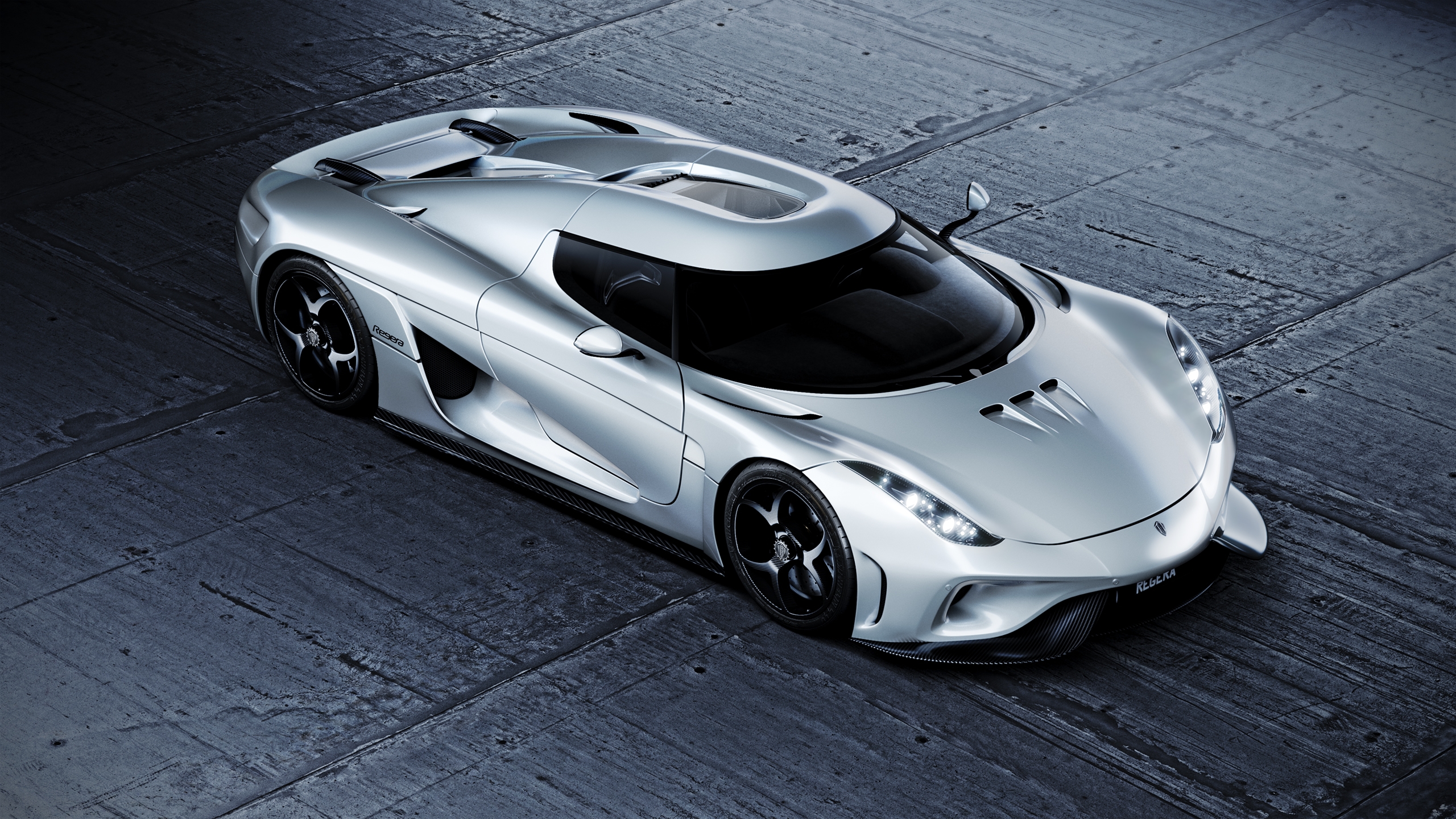 Wallpapers Koenigsegg regera supercar silver on the desktop