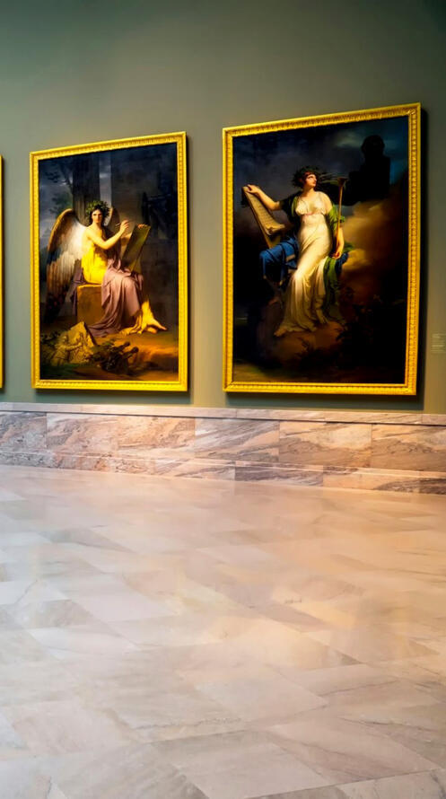 Wallpapers museum paintings exhibition on the desktop