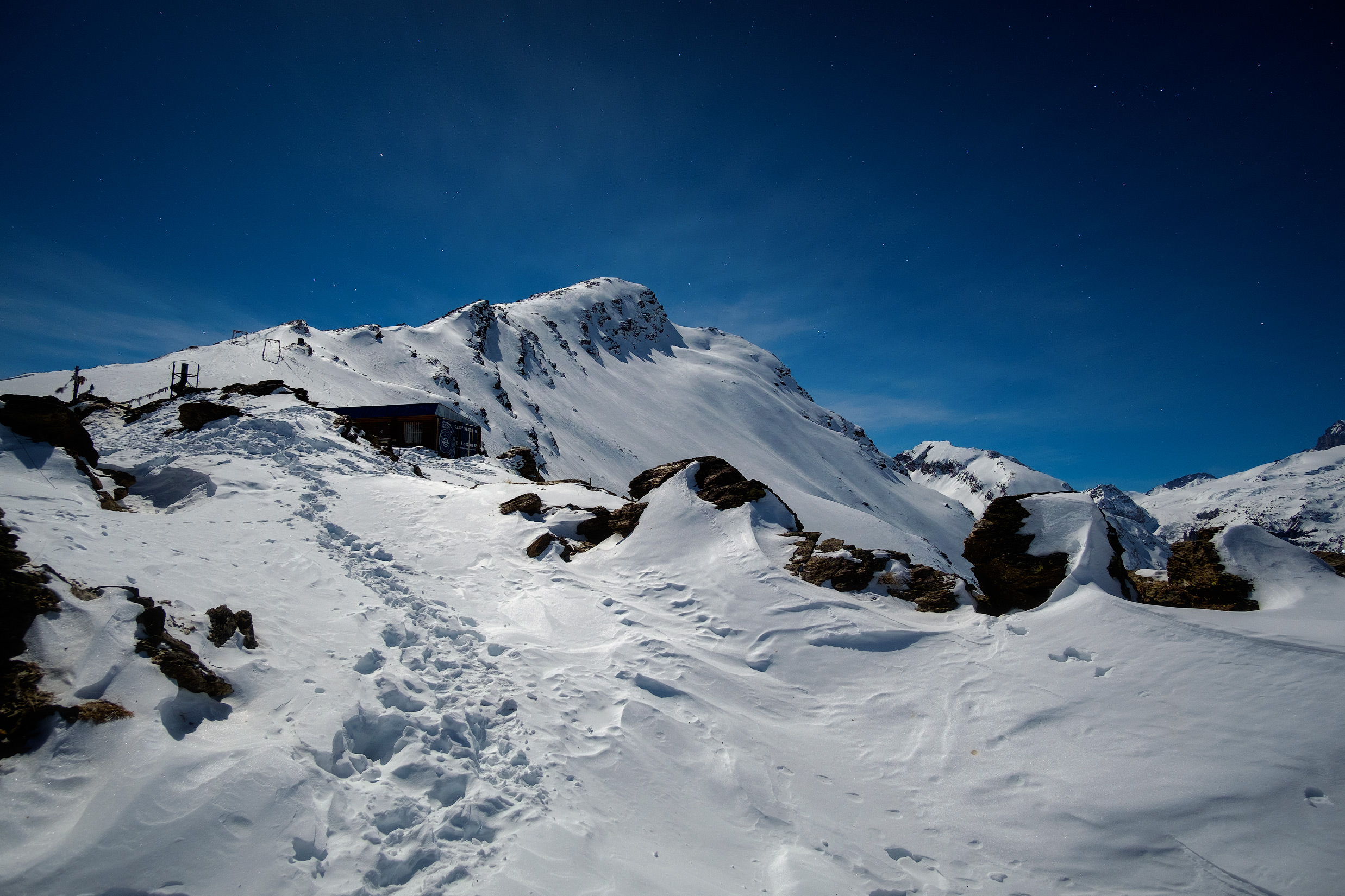 Free photo Moonlit Night on Cheget