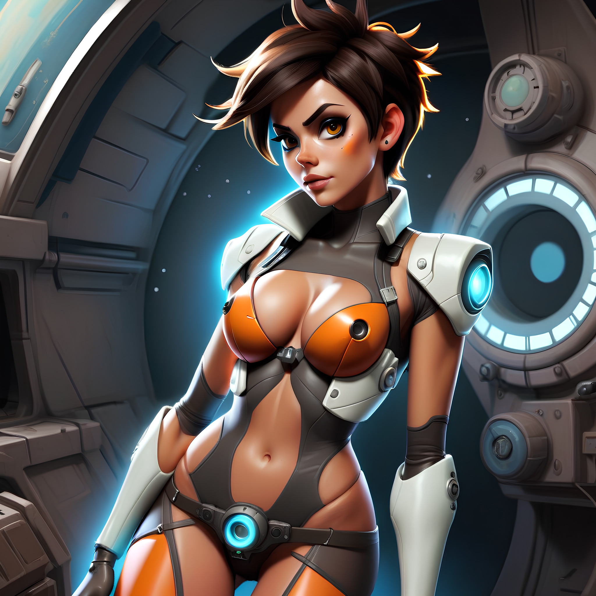 Бесплатное фото Tracer overwatch