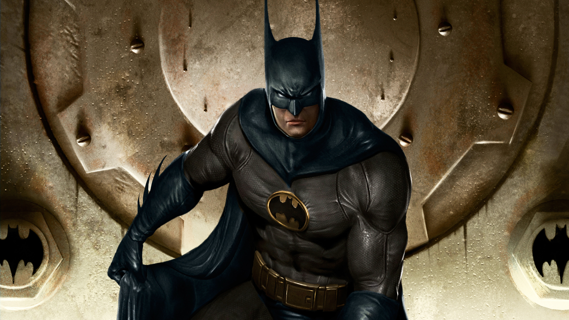 Wallpapers Batman superheroes artwork on the desktop