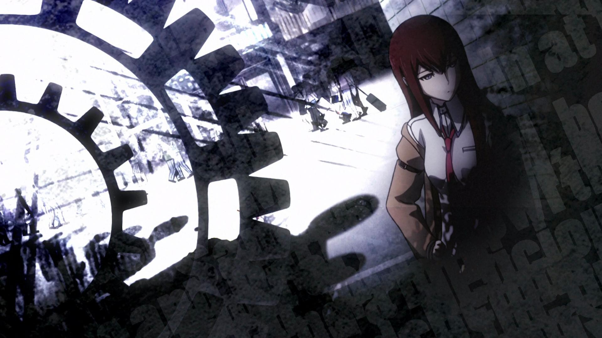 Wallpapers anime Makise Kurisu Steins Gate on the desktop