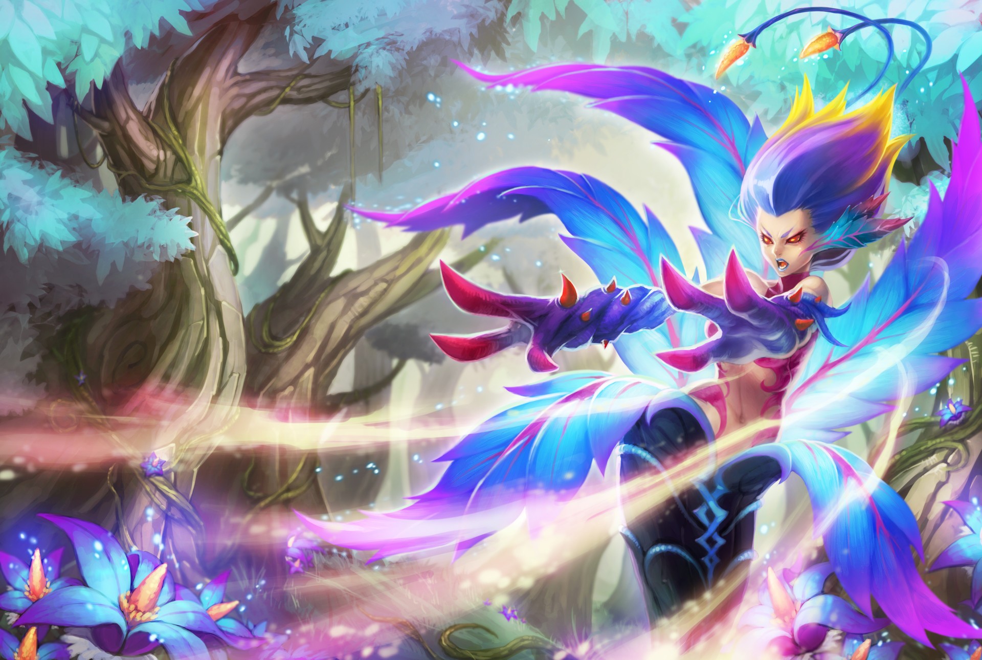 桌面上的壁纸幻想艺术 壁纸 渲染