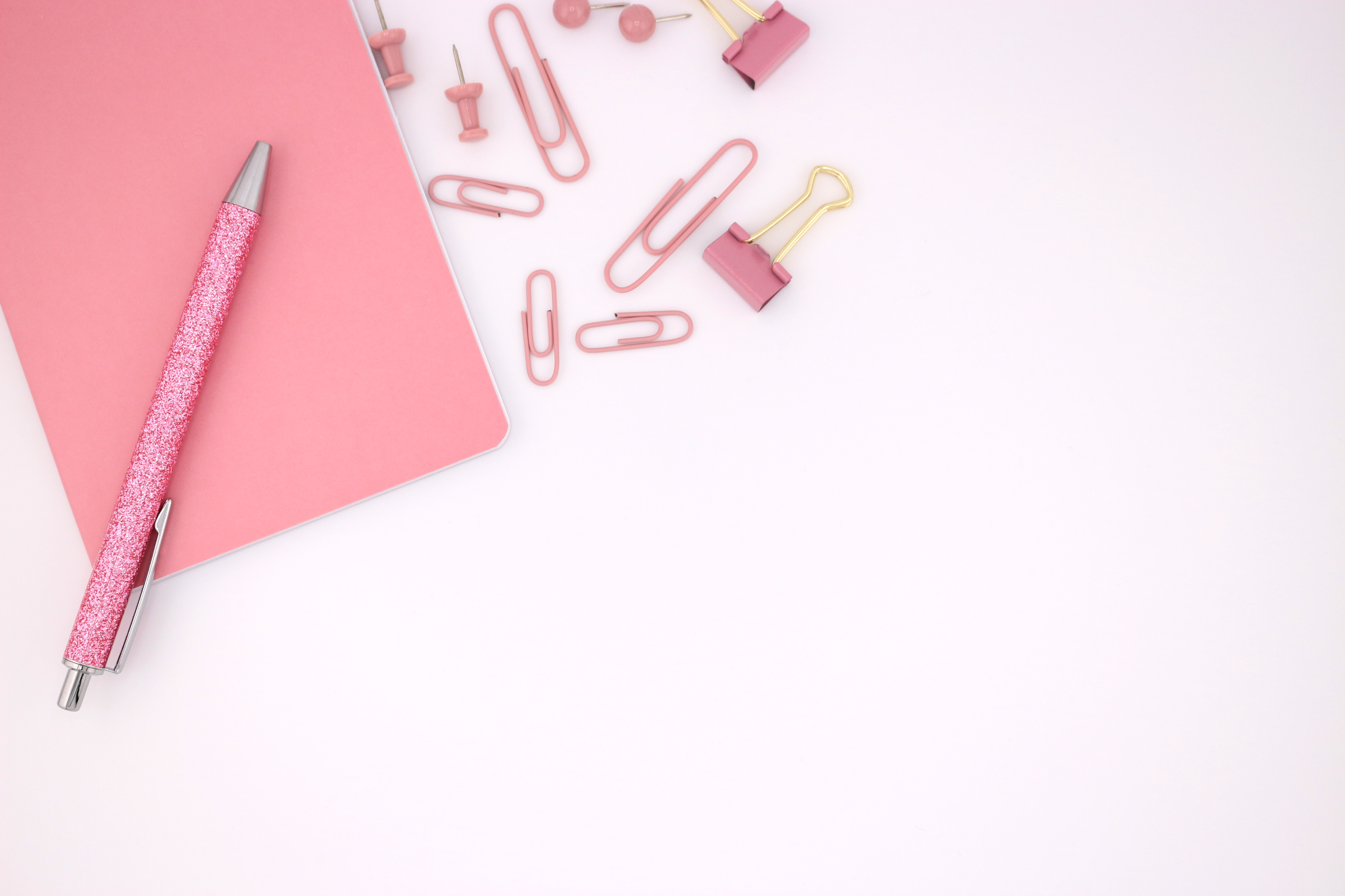 Обои скрепка поставки офис на рабочий стол