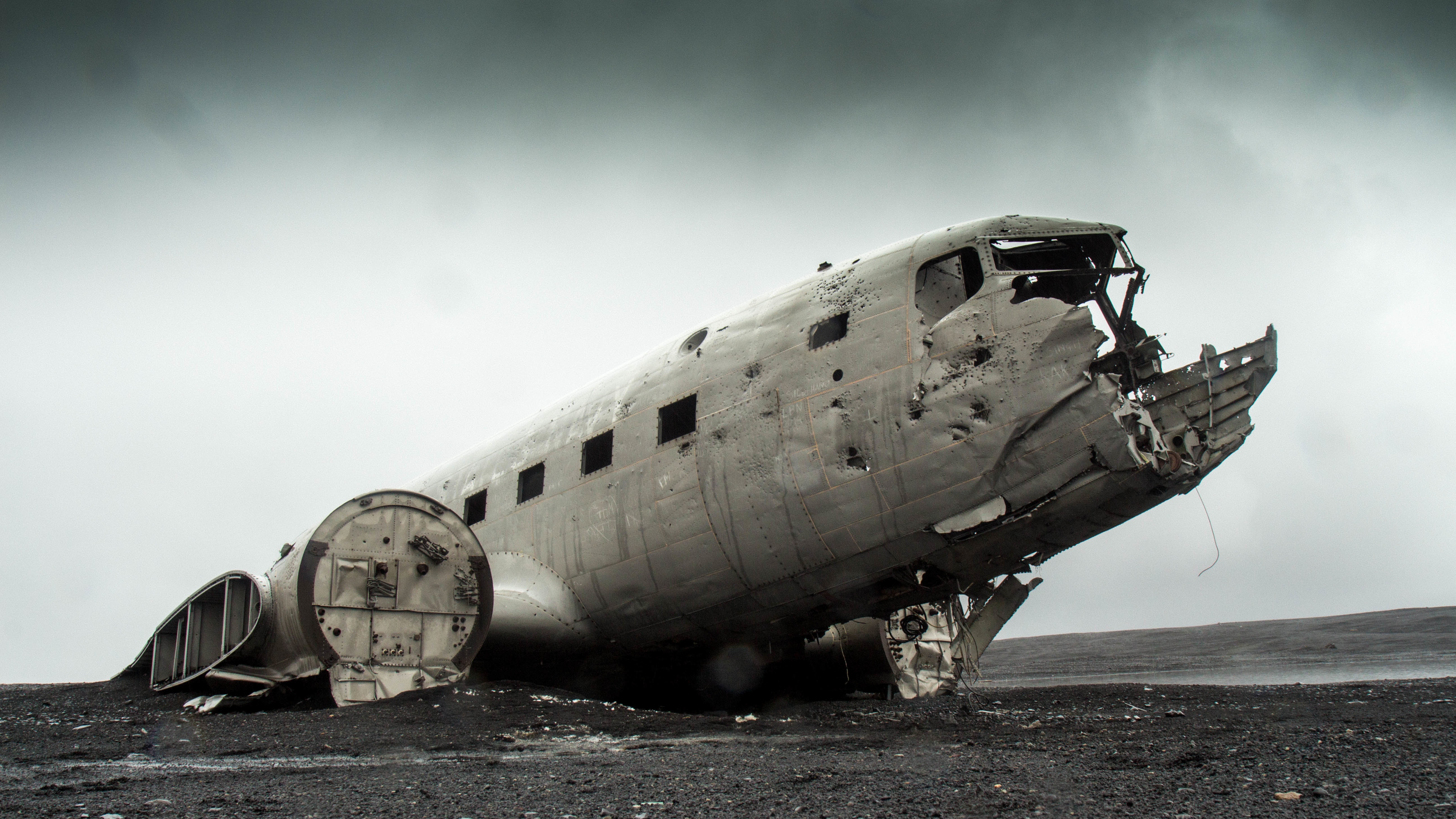 Wallpapers military aircraft plane wreck crashed plane on the desktop