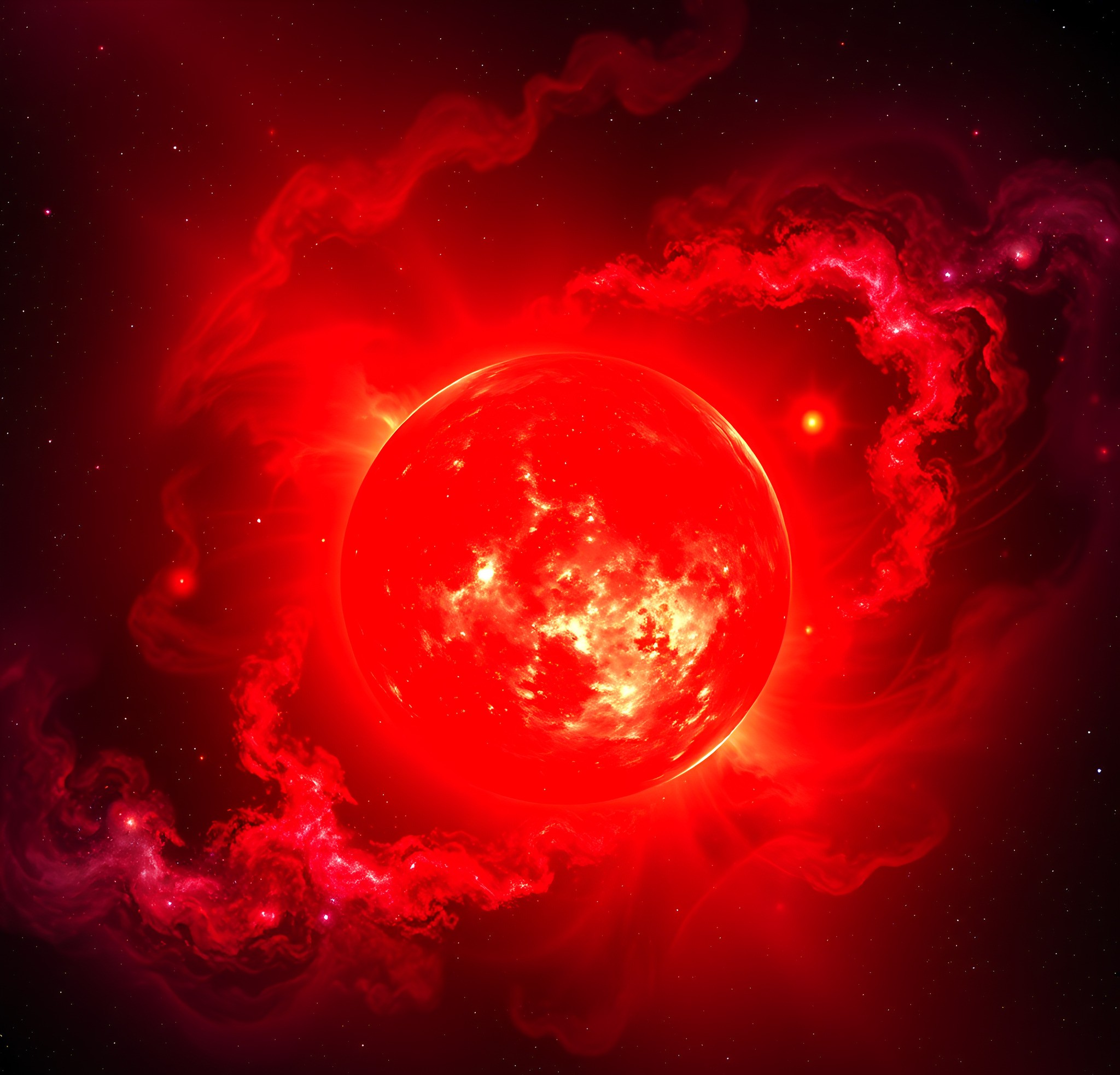 Красная звезда.