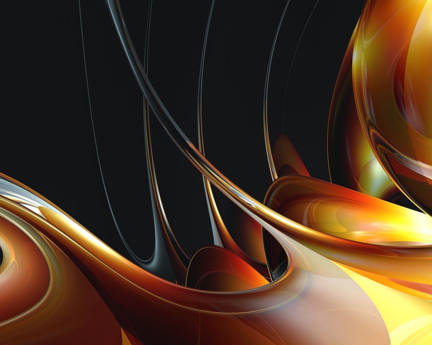 Wallpapers illustration shadow circle on the desktop