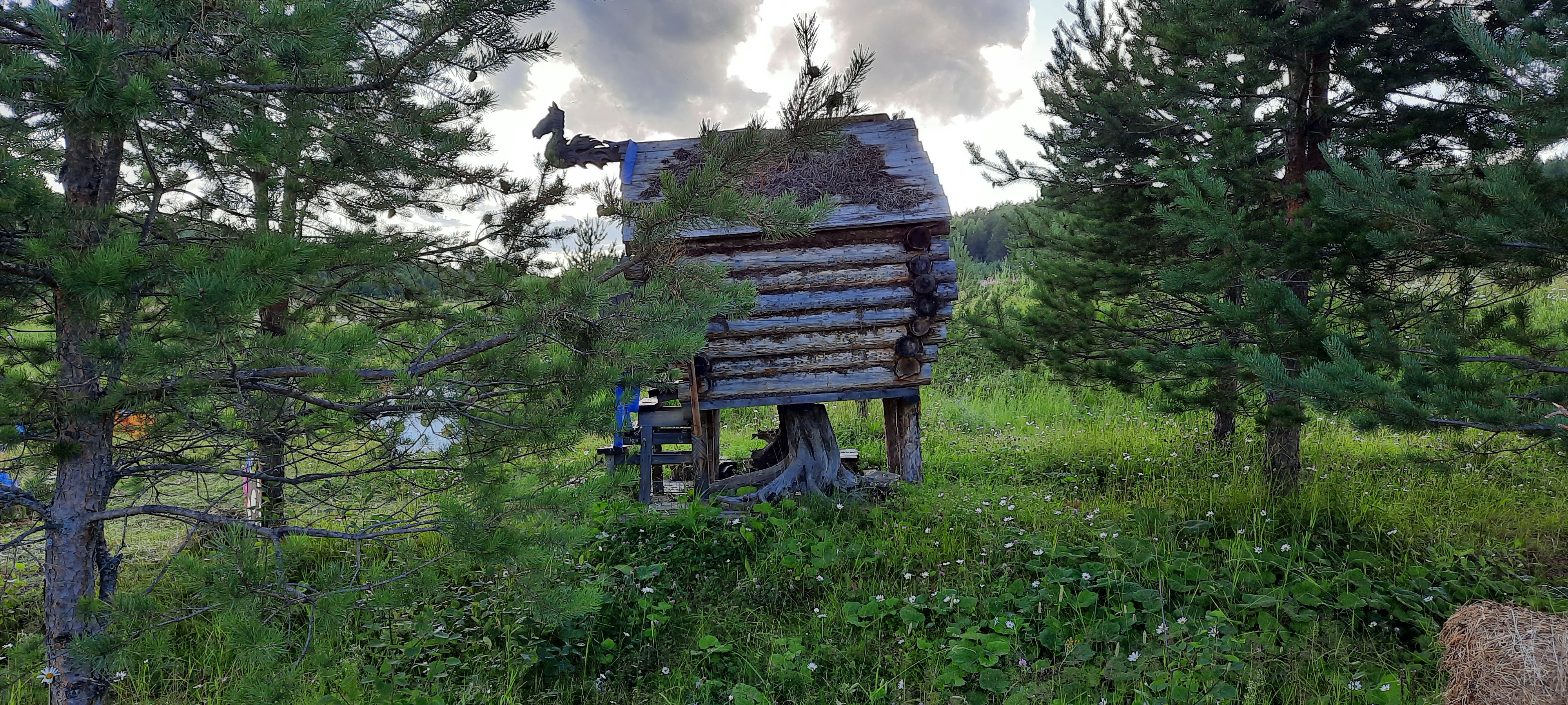 Free photo Baba Yaga`s house