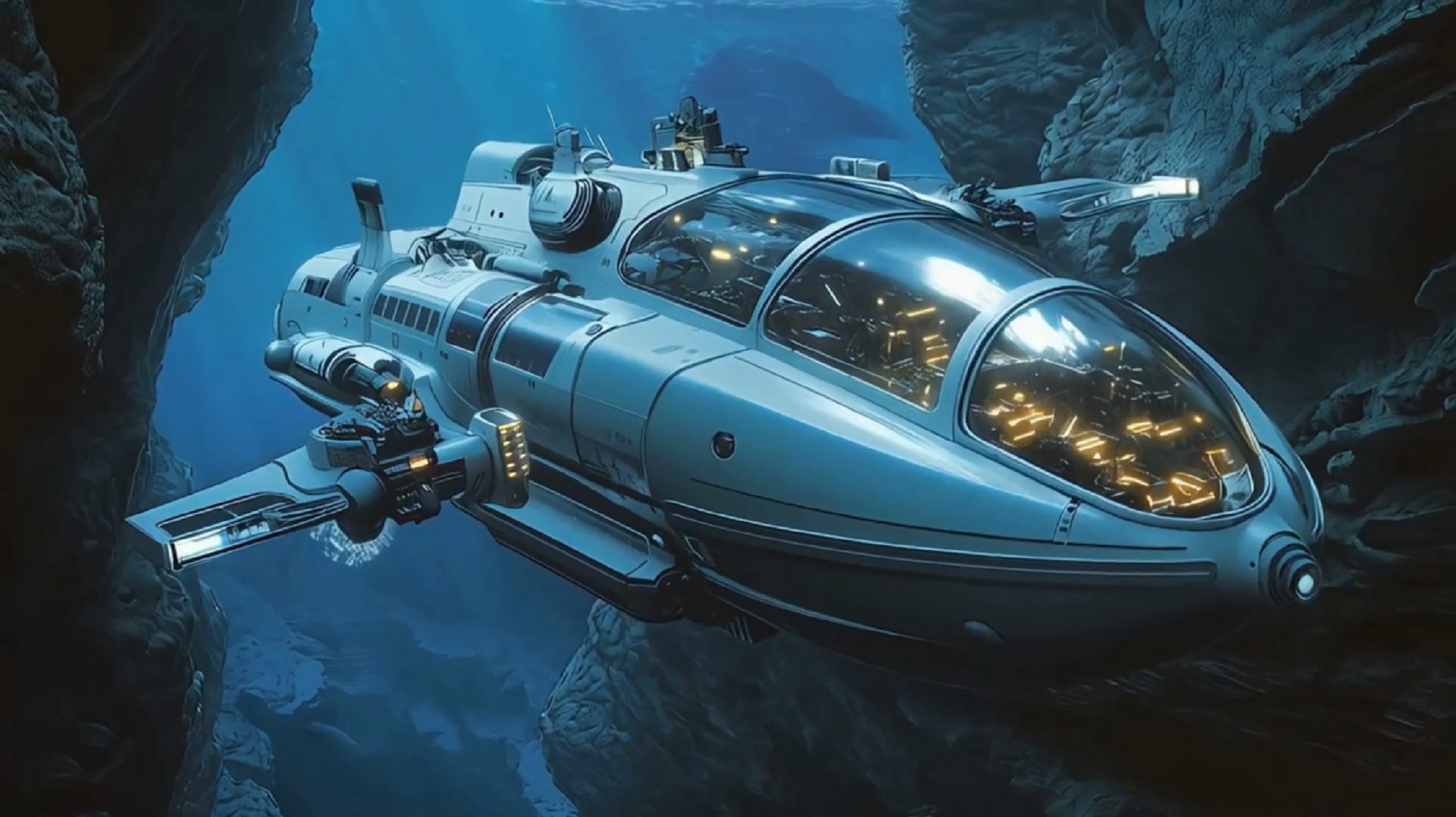 Меж подводных скал