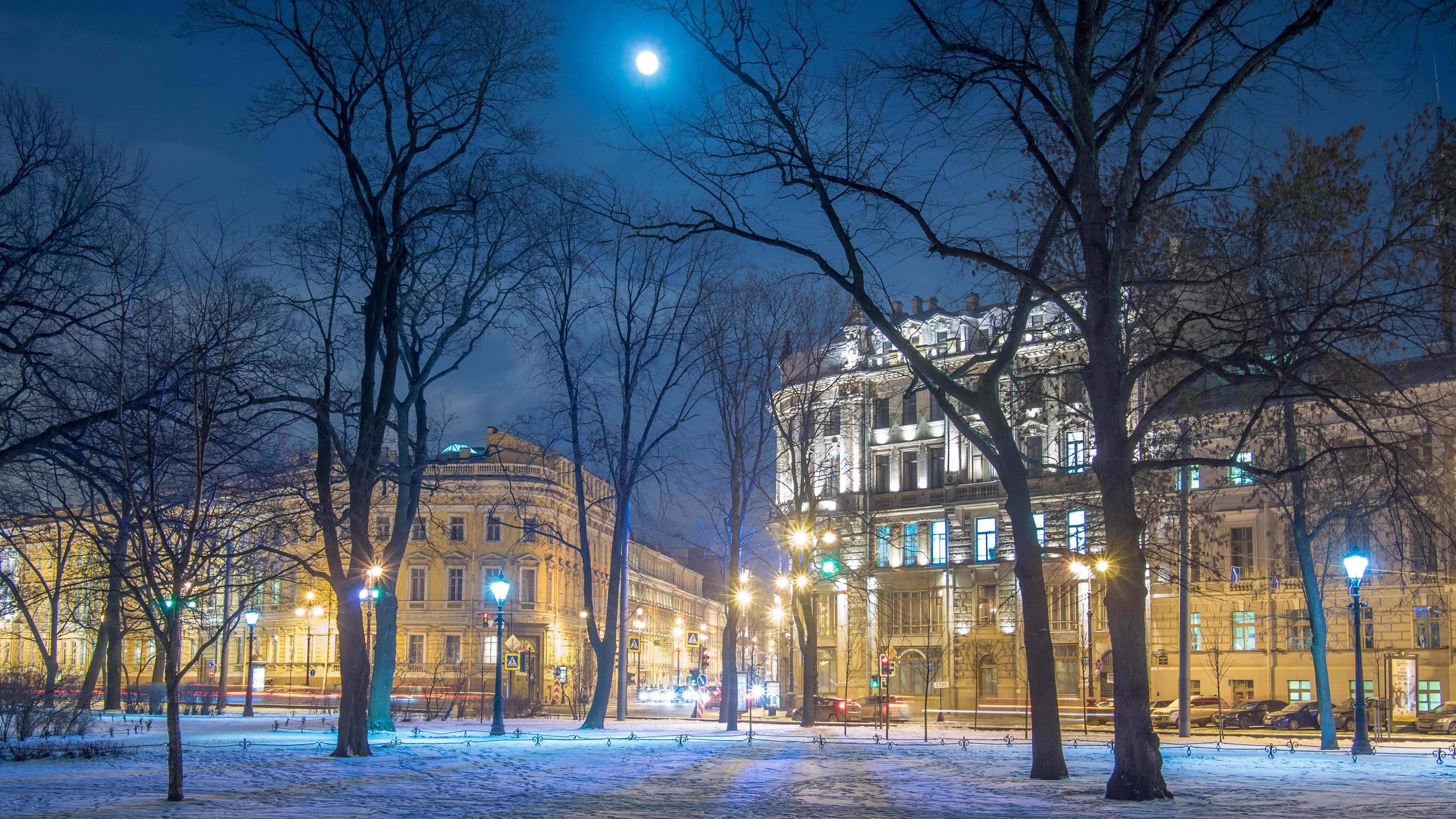 Wallpapers Nevsky prospect Saint Petersburg city on the desktop