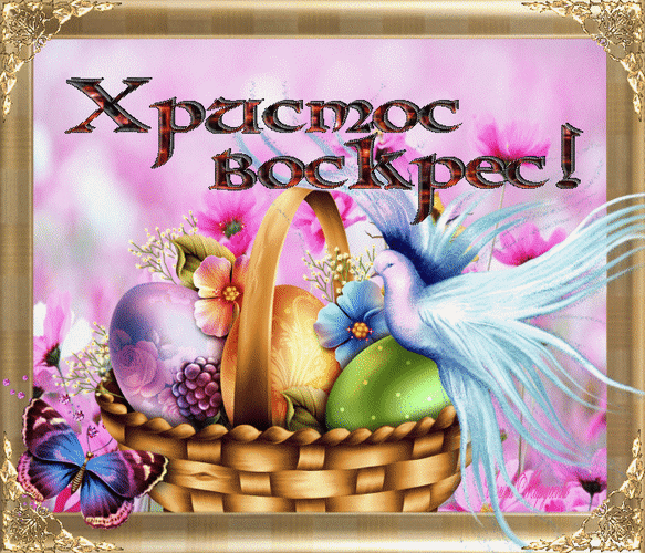 Postcard on the theme dove babochki florals download for free