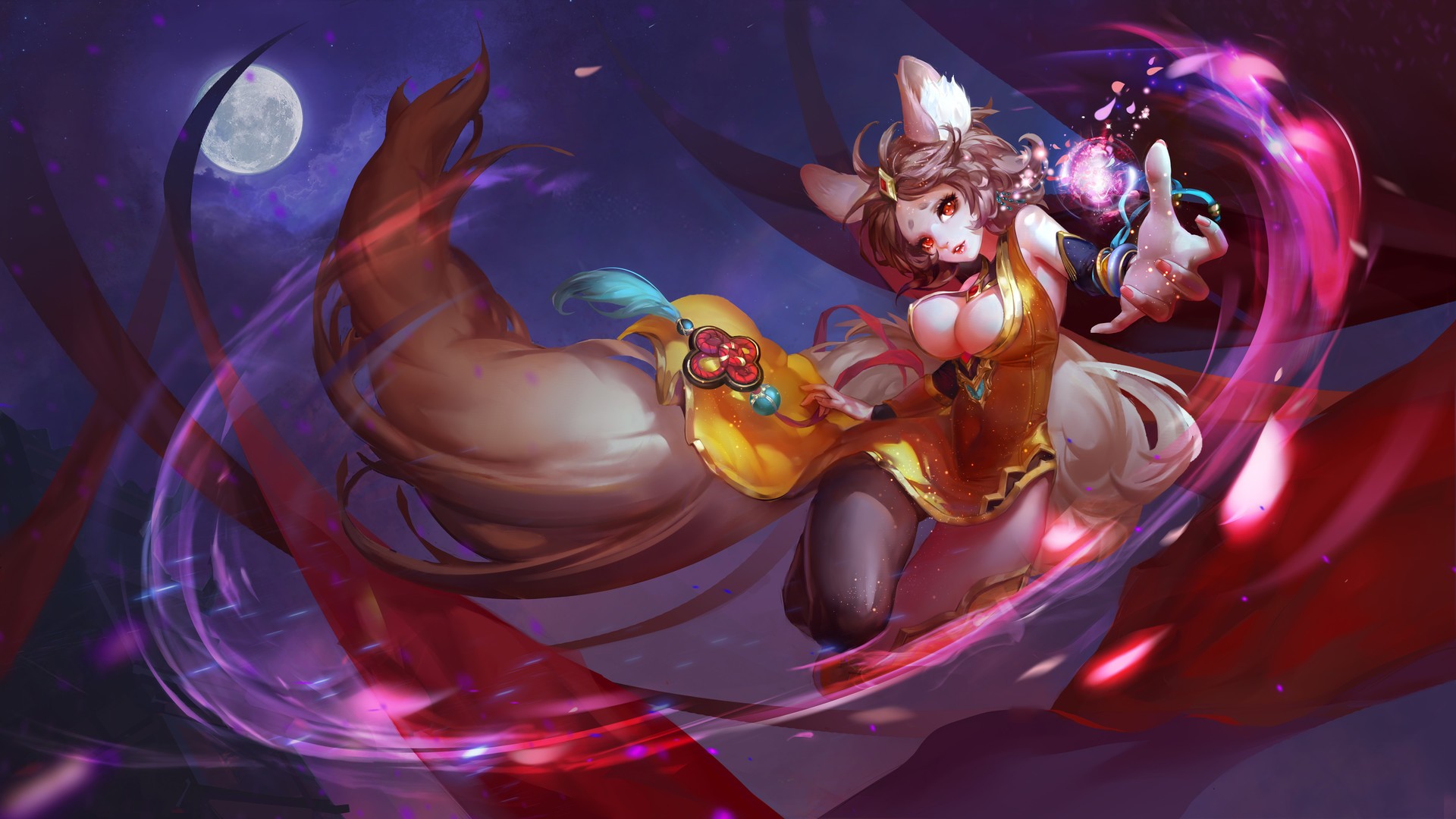 桌面上的壁纸幻想艺术 动画 截图