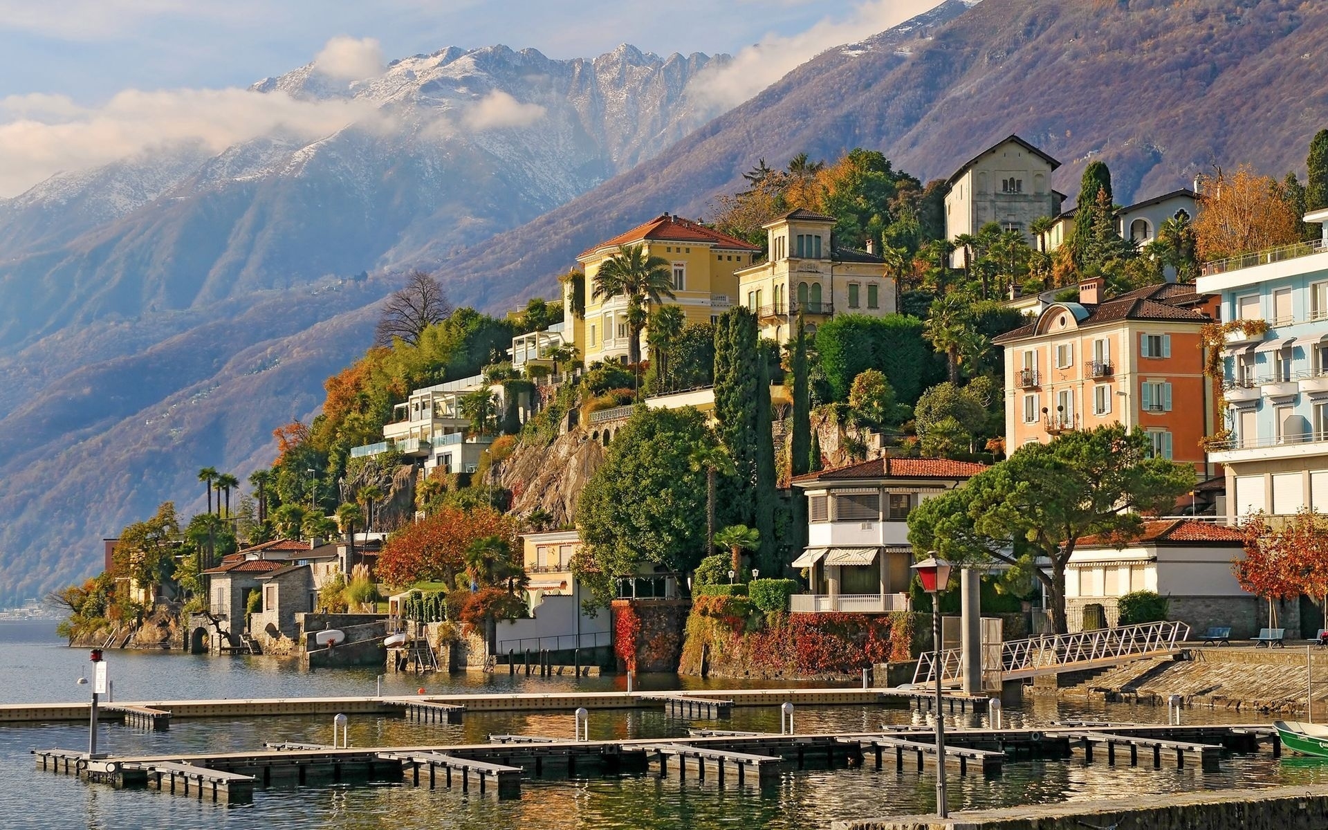 Free photo Ascona on Lake Maggiore
