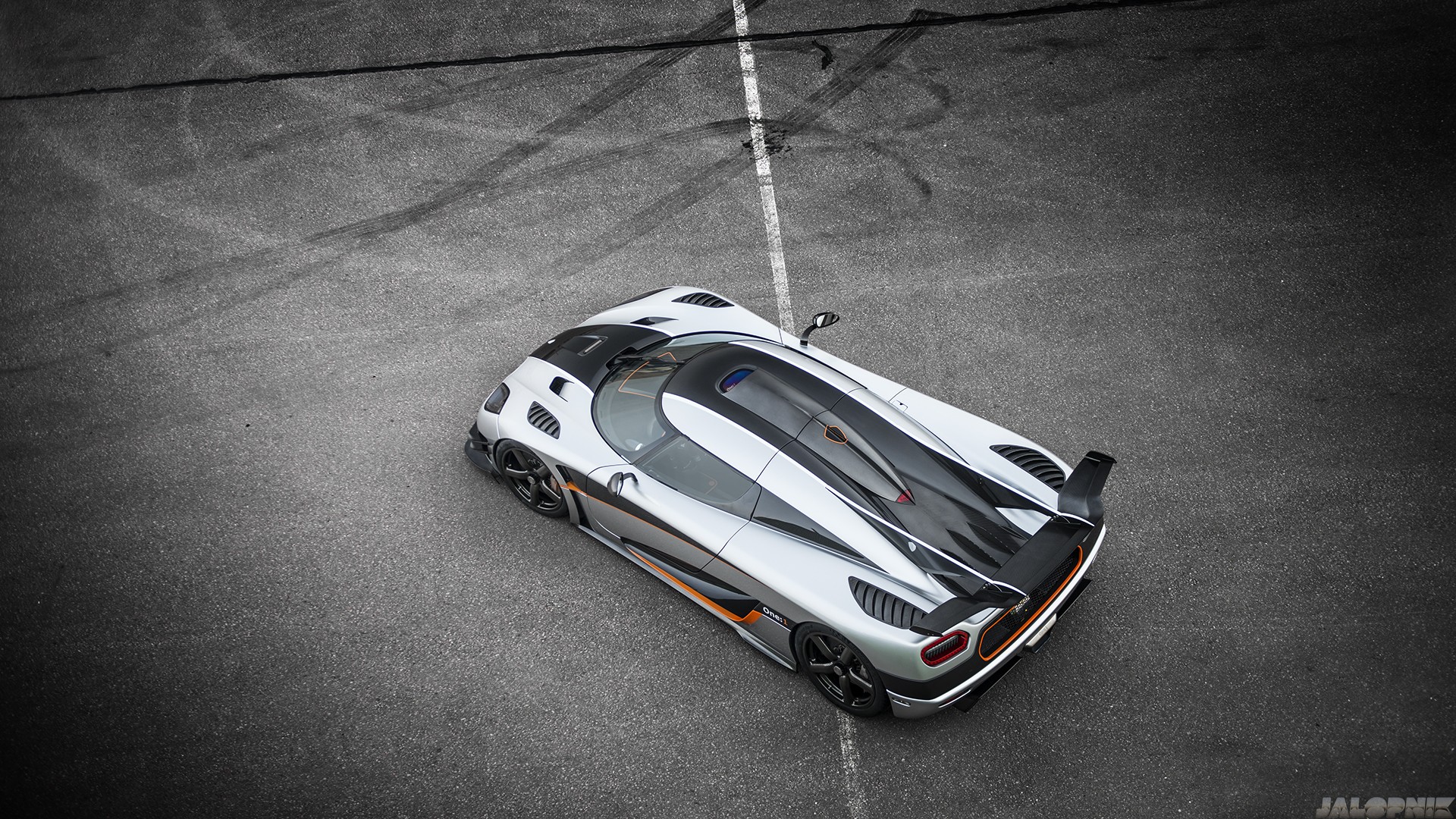 Free photo Koenigsegg agera one top view