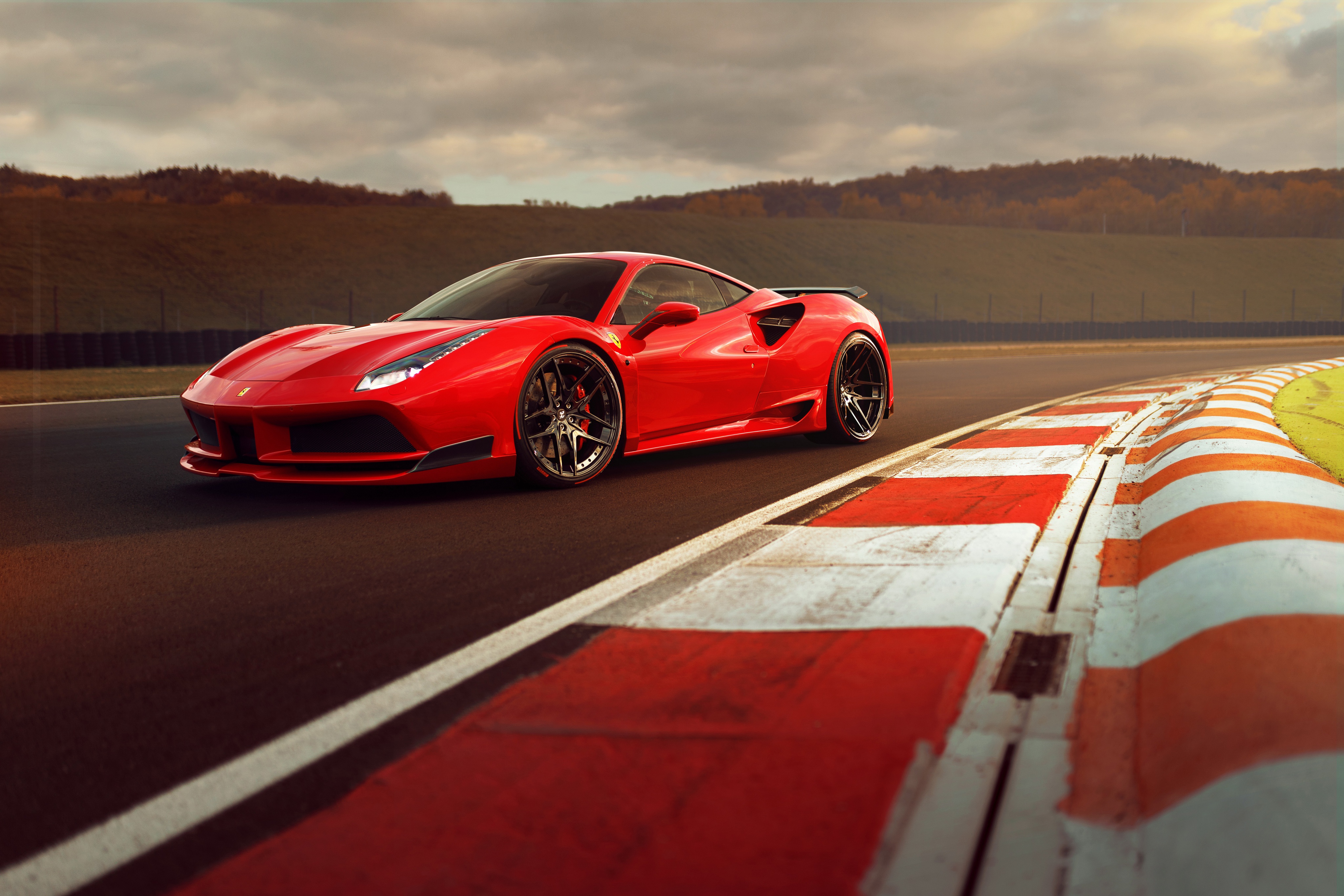 Wallpapers Ferrari 488 Ferrari 2017 cars on the desktop