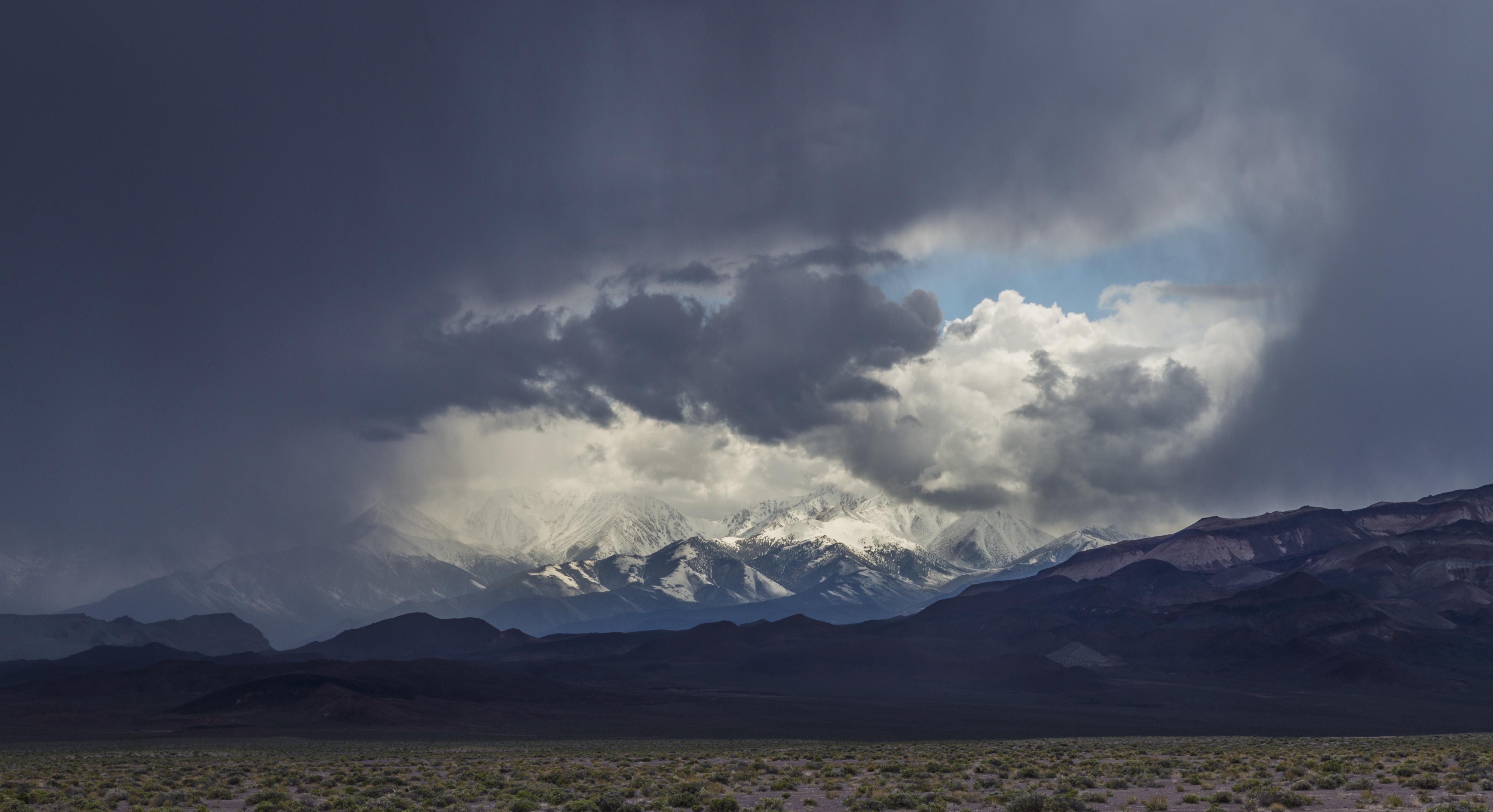 Wallpapers New Zealand southern alps clouds on the desktop