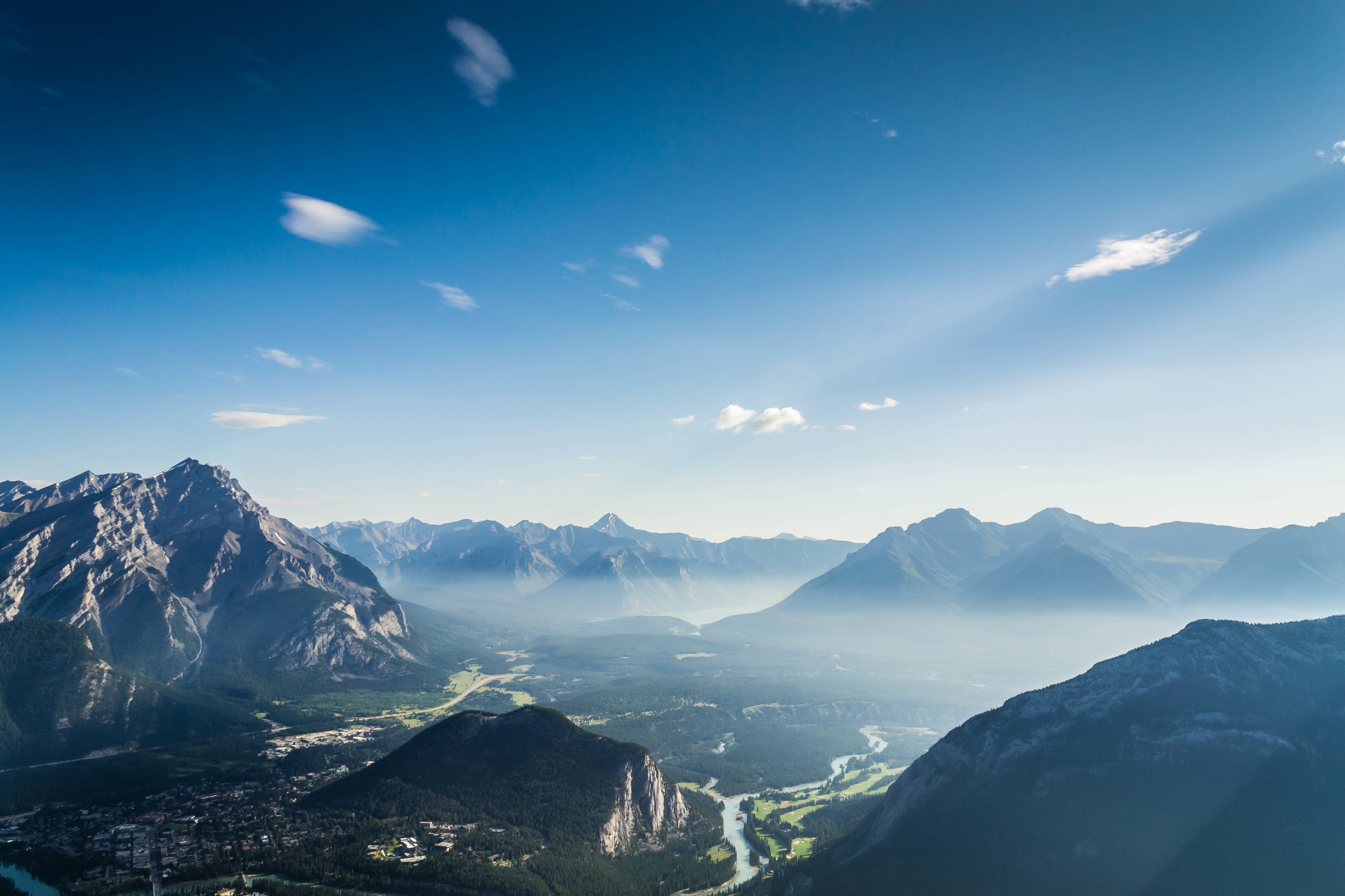 Wallpapers Alps ridge atmosphere of the earth on the desktop