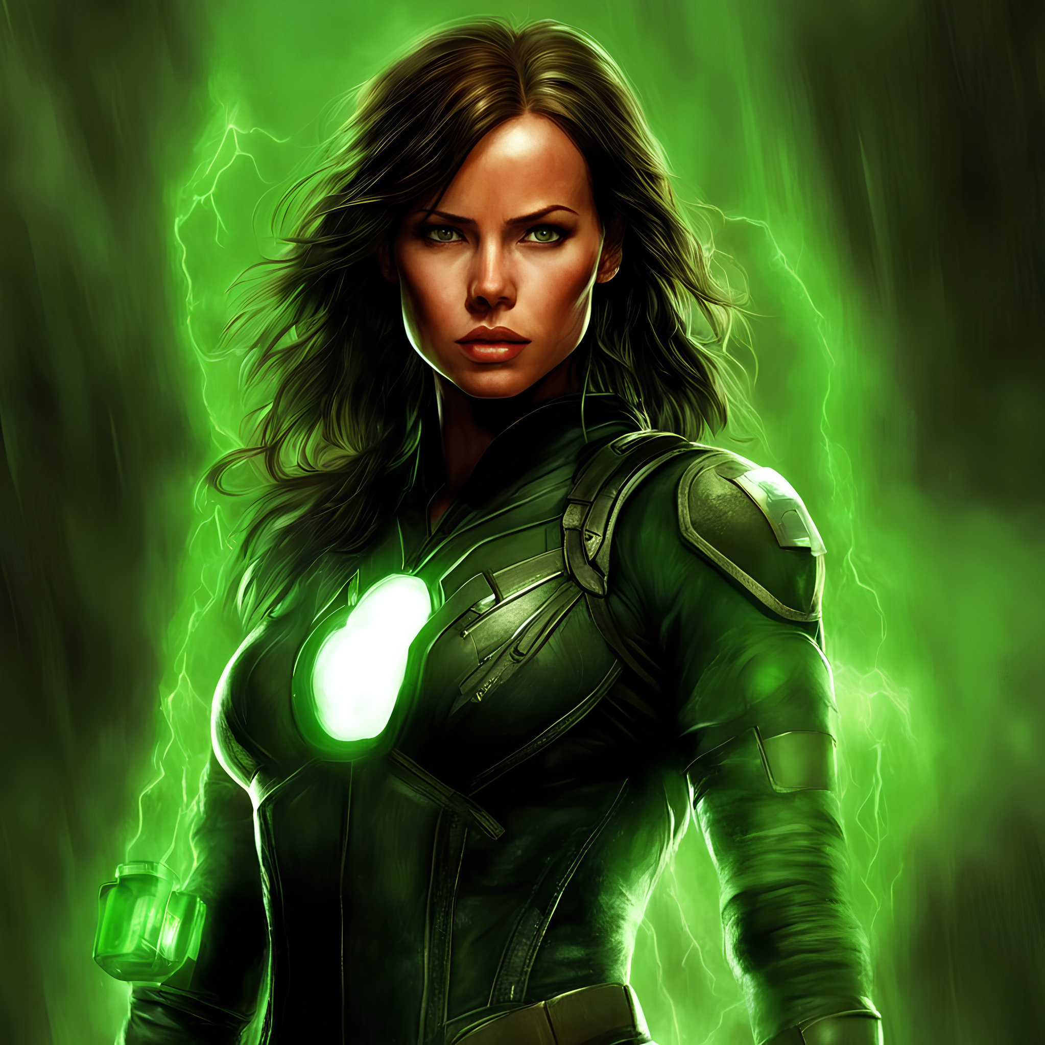 Бесплатное фото Green lantern