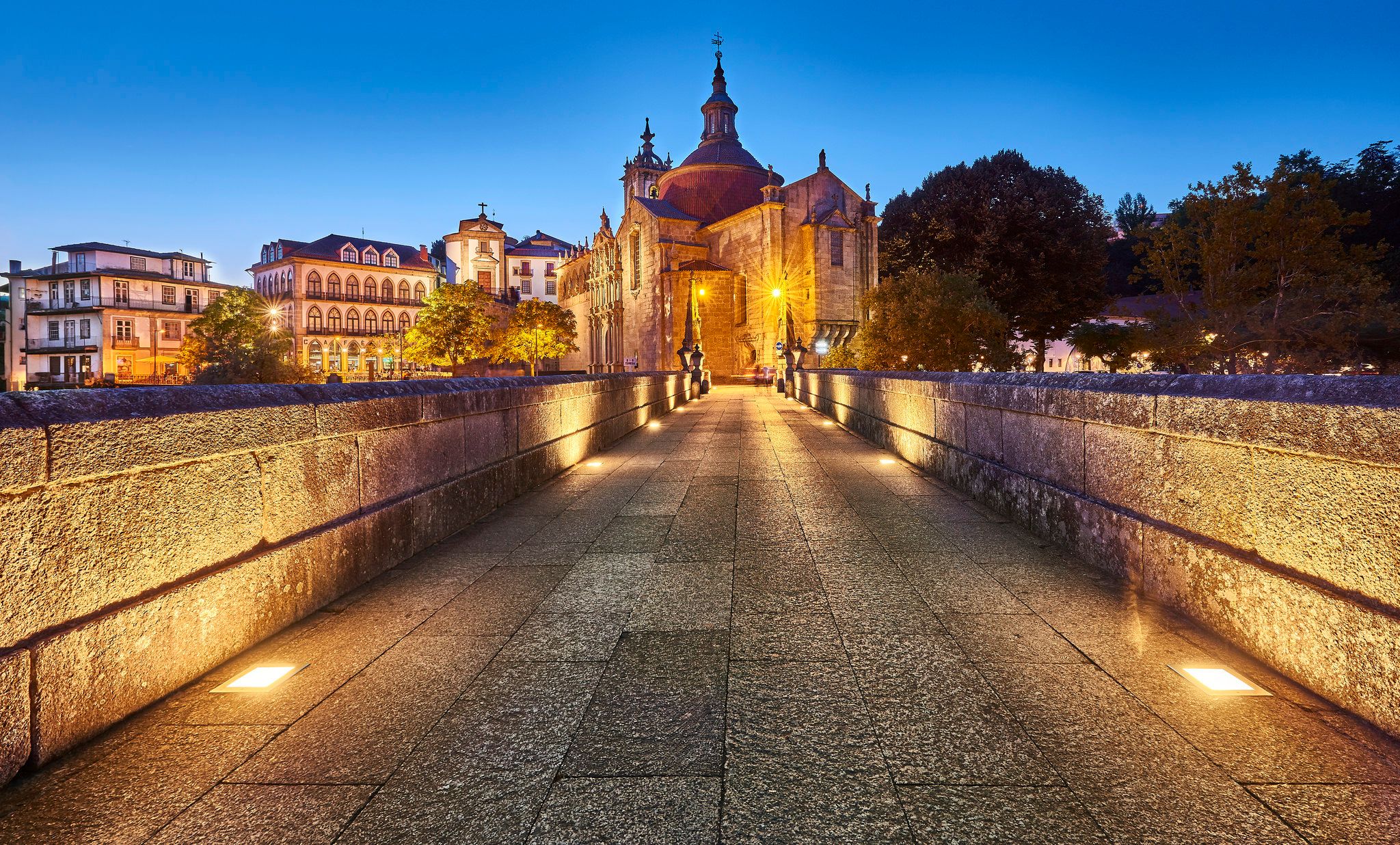 Wallpapers San Gonzalo Bridge Amarante Portugal on the desktop