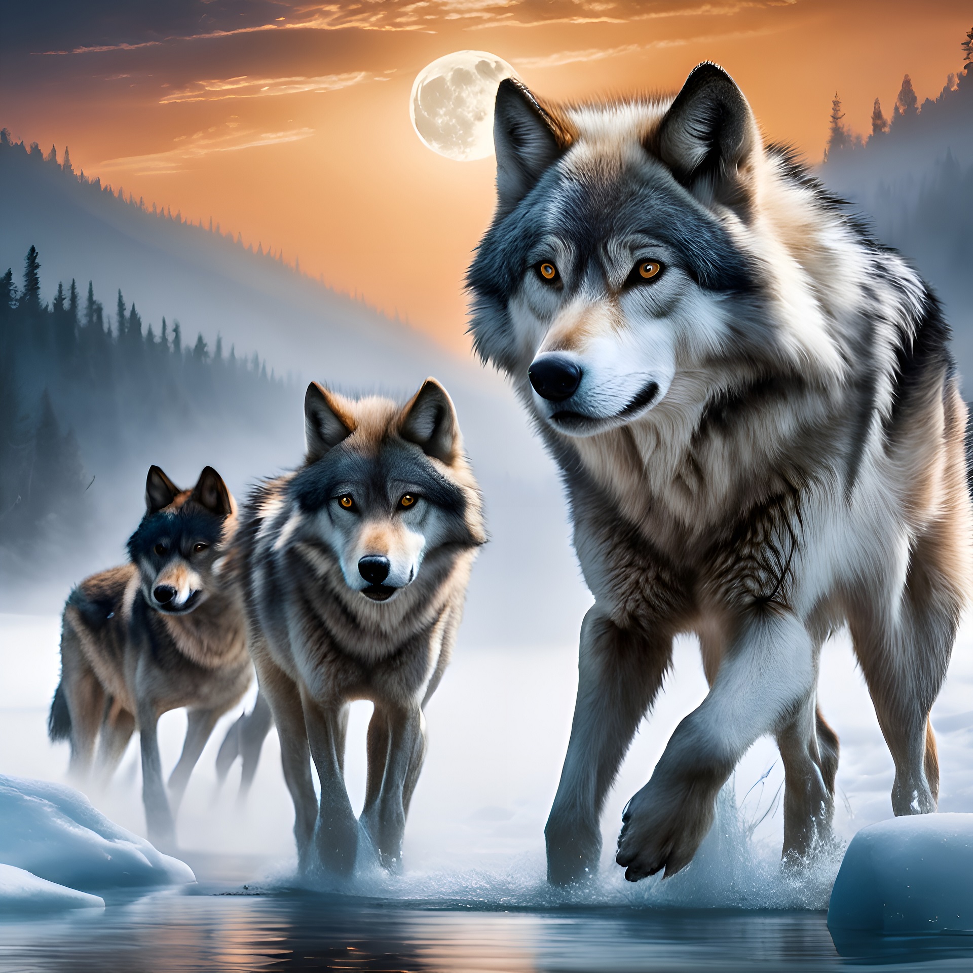 Стая волков