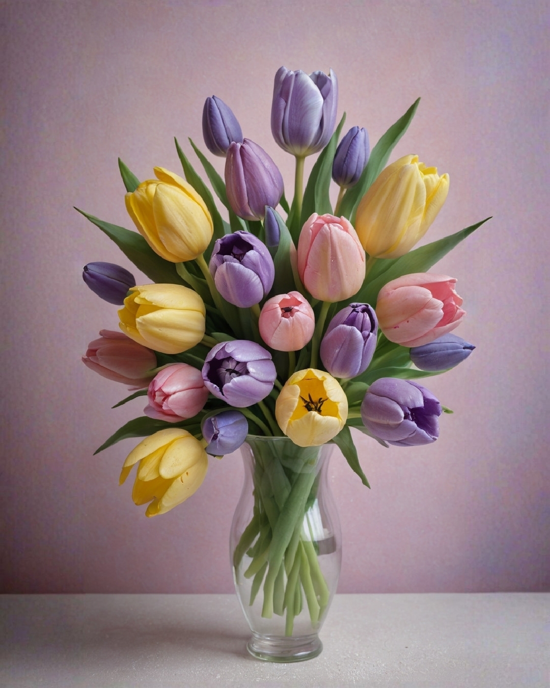 免费照片早晨与郁金香