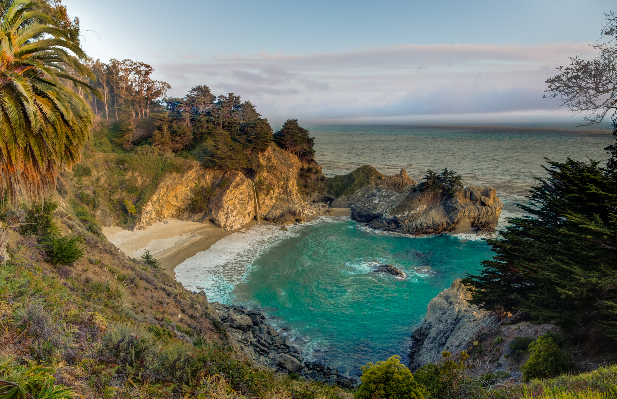 Free photo The beach in California