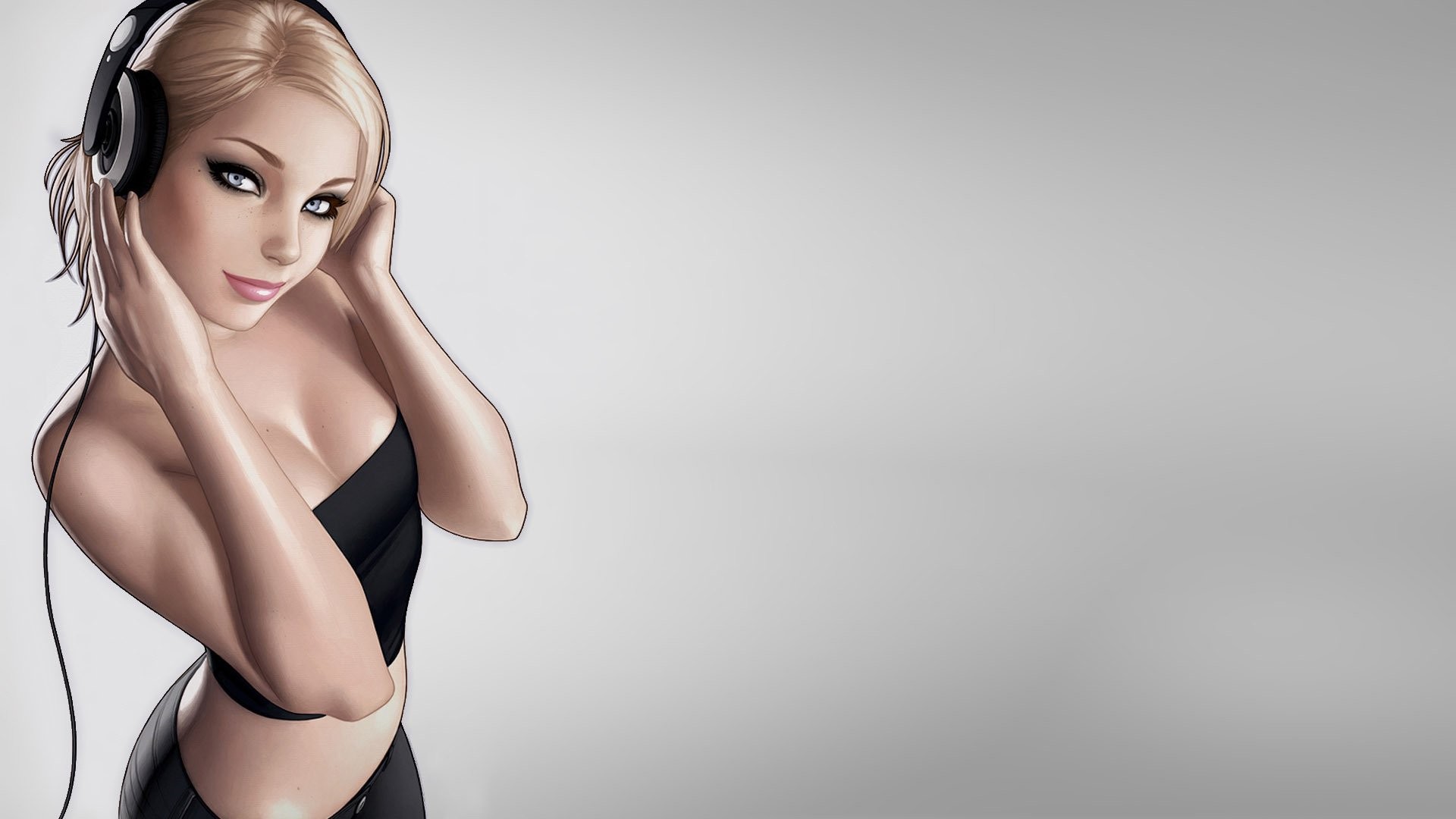 Обои лицо женщина модель на рабочий стол