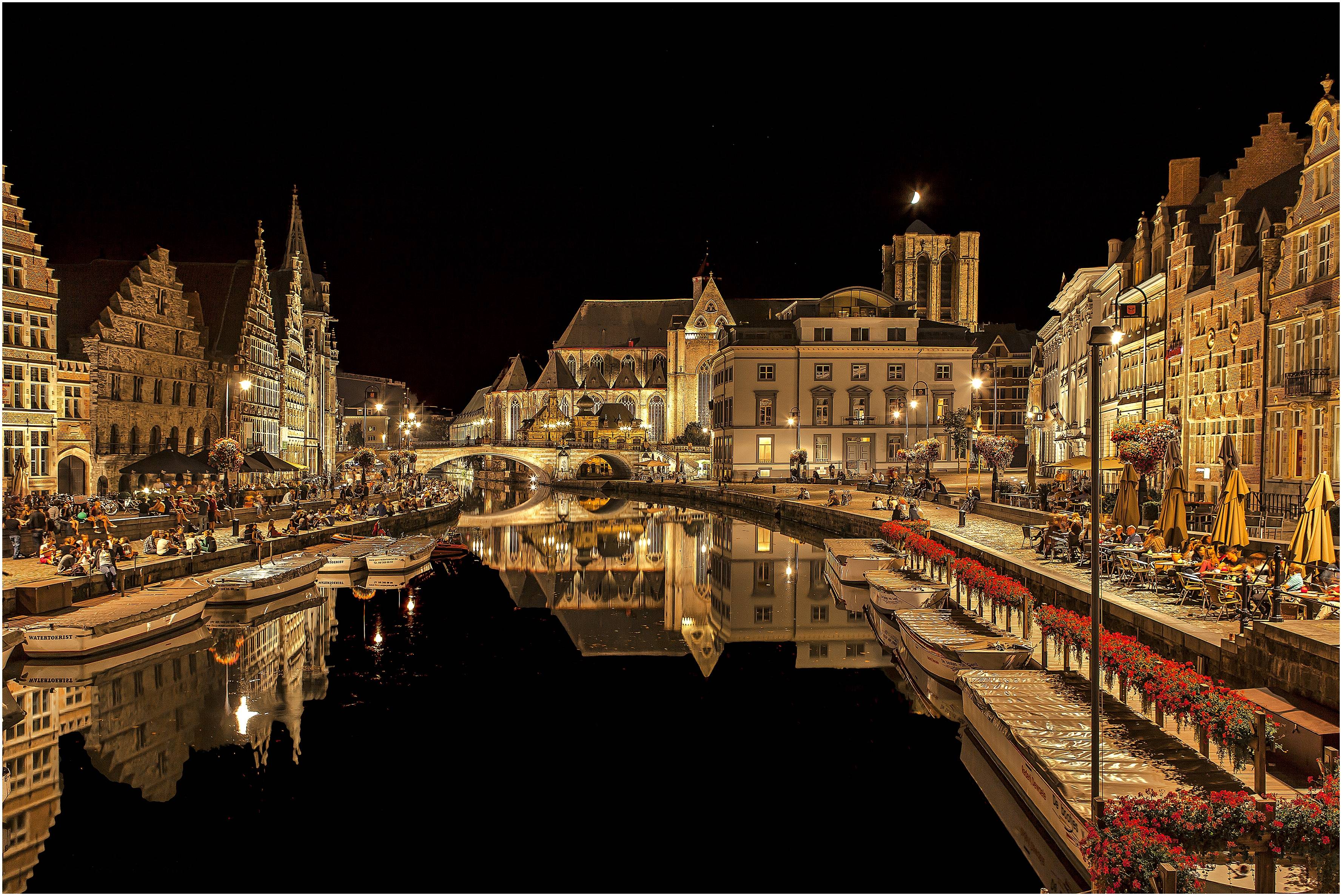Бесплатное фото Фото город во фландрии, гент смотреть бесплатно