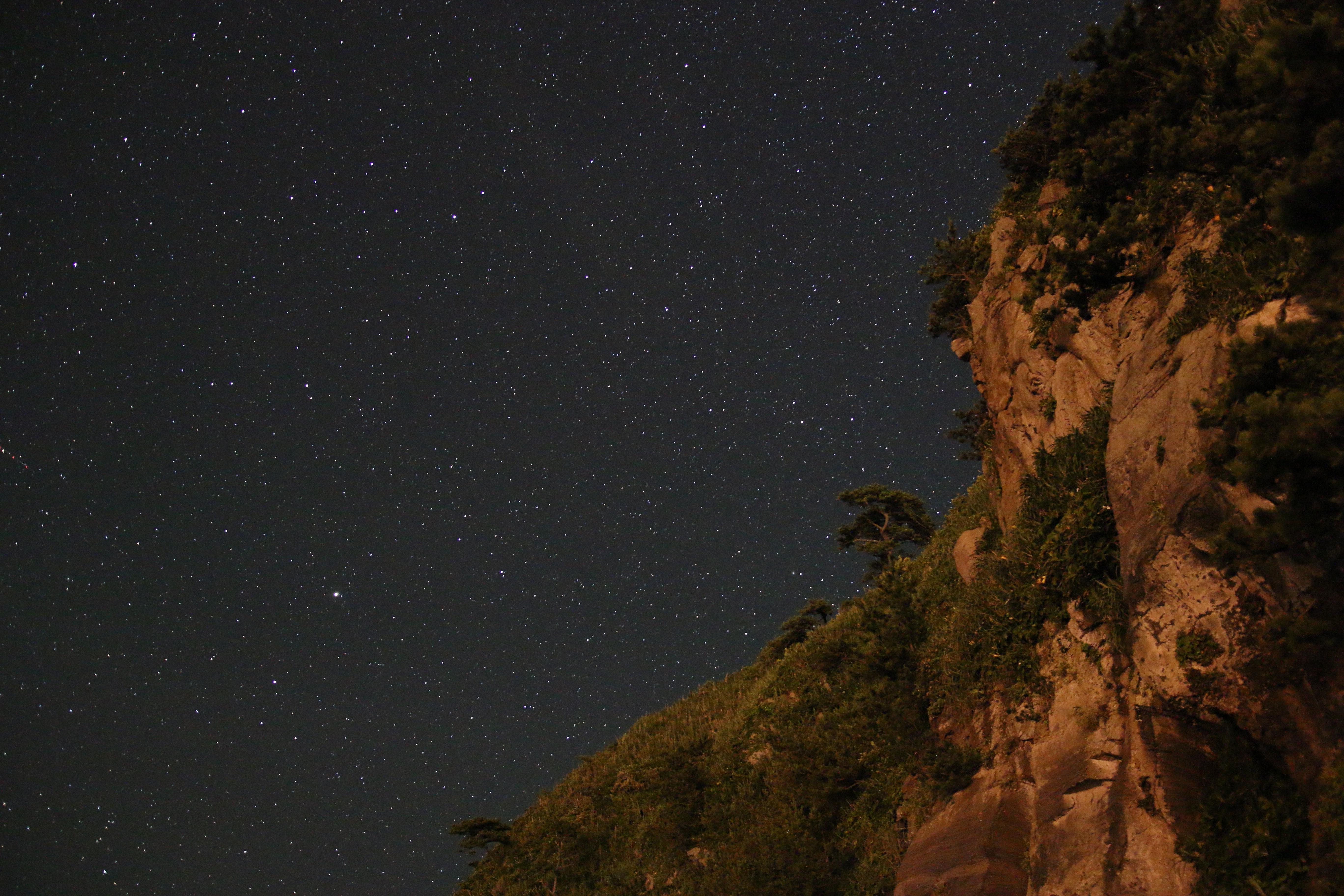 桌面上的壁纸景观 星空 壁纸